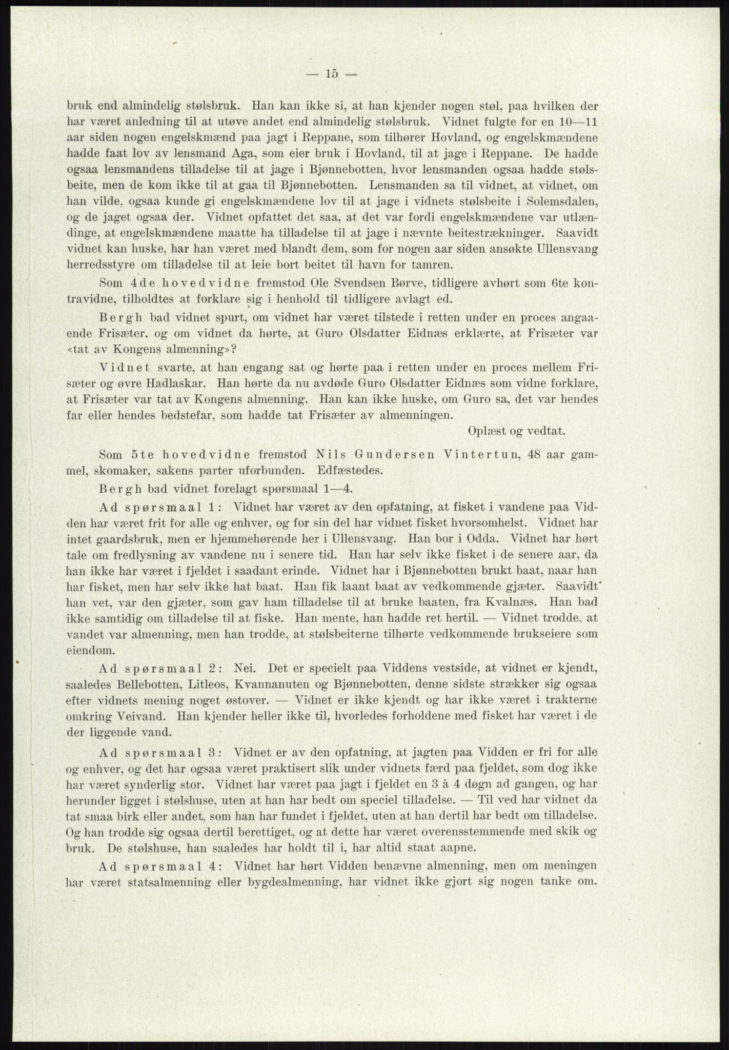 Høyfjellskommisjonen, AV/RA-S-1546/X/Xa/L0001: Nr. 1-33, 1909-1953, s. 25