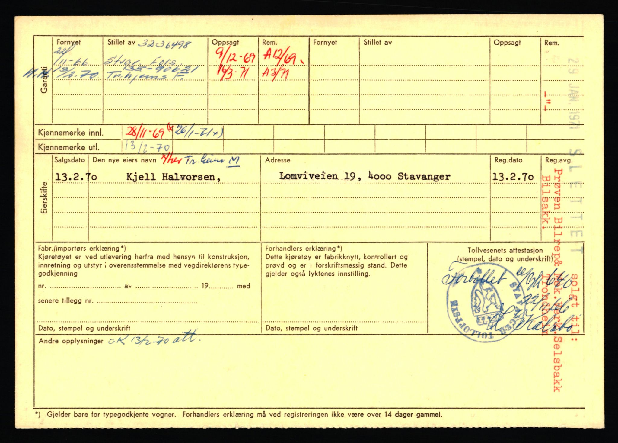 Stavanger trafikkstasjon, AV/SAST-A-101942/0/F/L0073: L-84100 - L-86499, 1930-1971, s. 2128