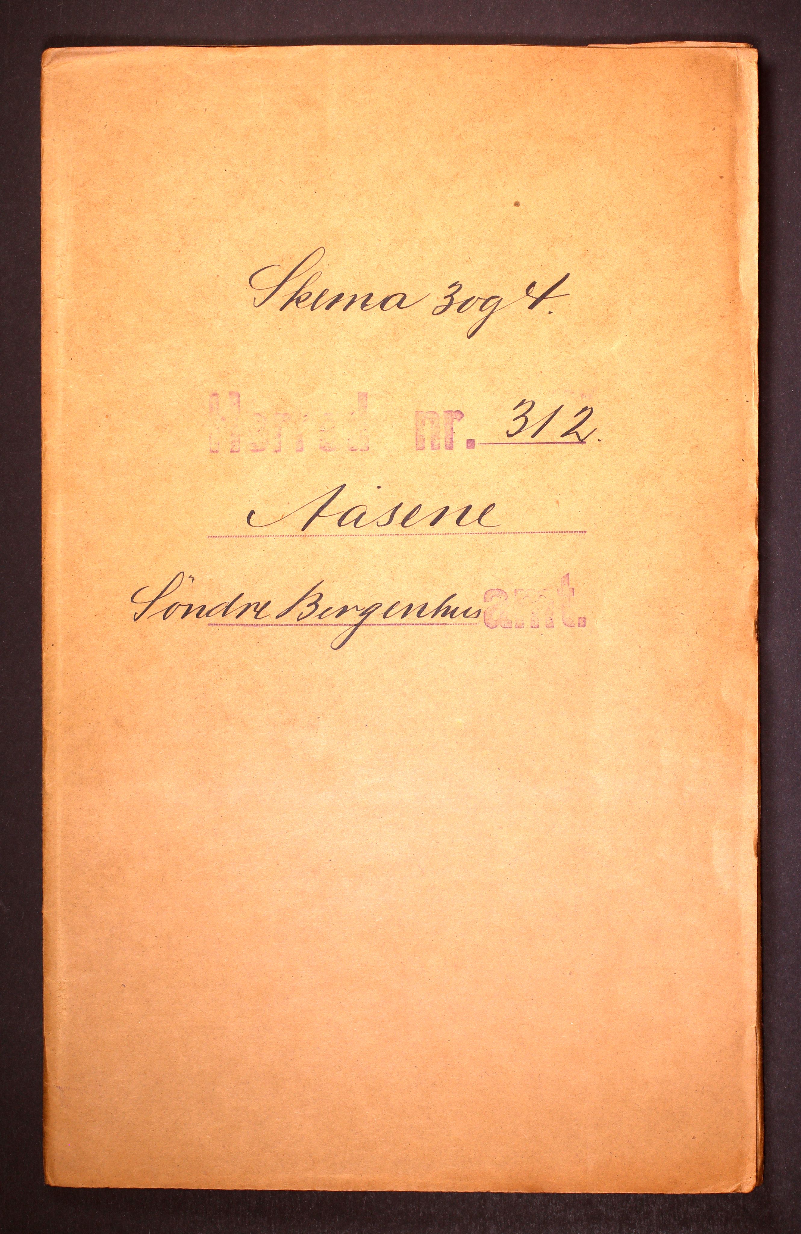 RA, Folketelling 1910 for 1255 Åsane herred, 1910, s. 1