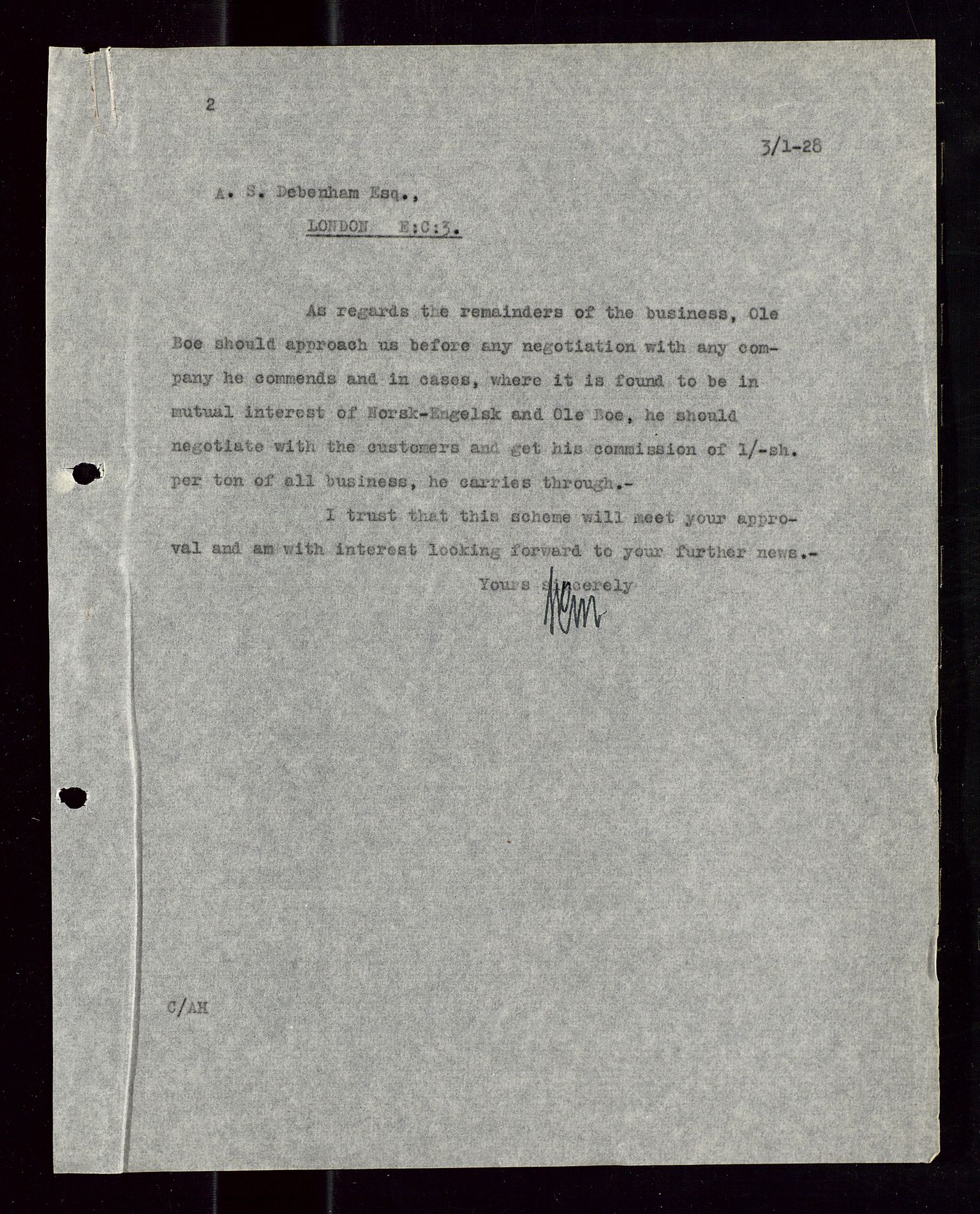 Pa 1521 - A/S Norske Shell, AV/SAST-A-101915/E/Ea/Eaa/L0014: Sjefskorrespondanse, 1927-1928, s. 232