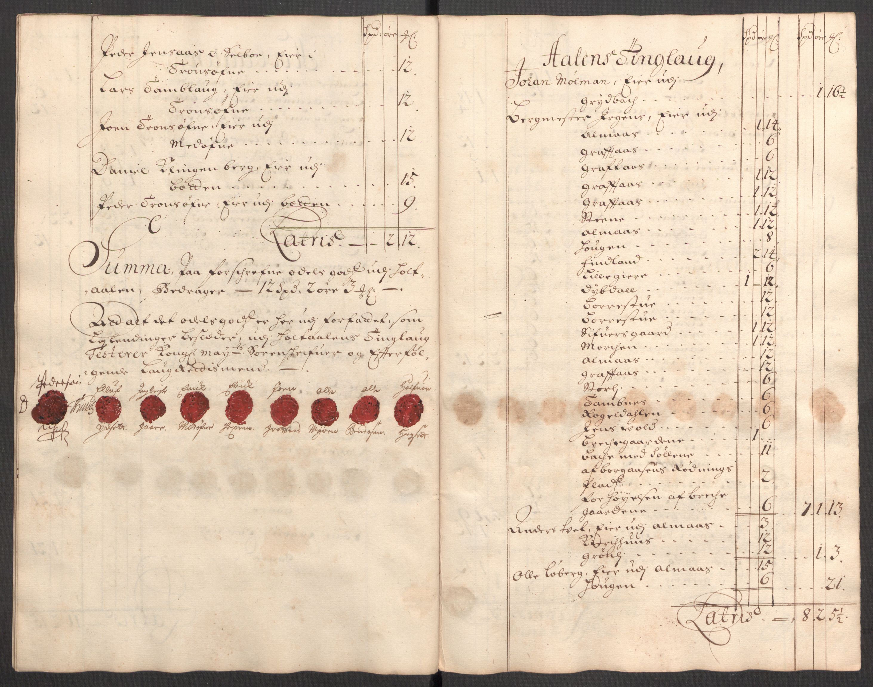 Rentekammeret inntil 1814, Reviderte regnskaper, Fogderegnskap, AV/RA-EA-4092/R60/L3946: Fogderegnskap Orkdal og Gauldal, 1696, s. 324