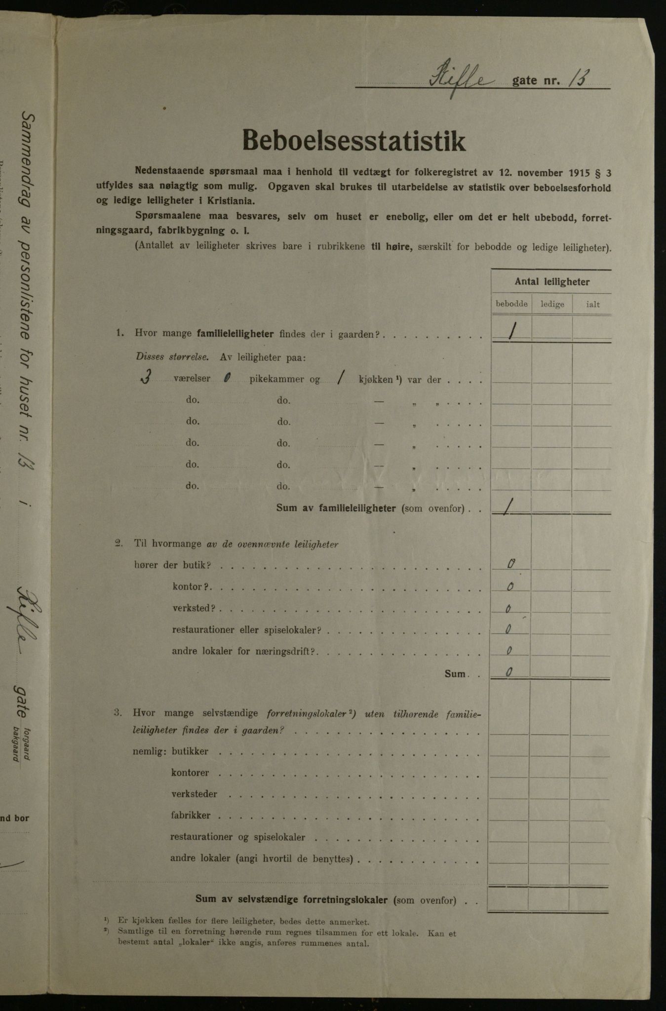 OBA, Kommunal folketelling 1.12.1923 for Kristiania, 1923, s. 91866