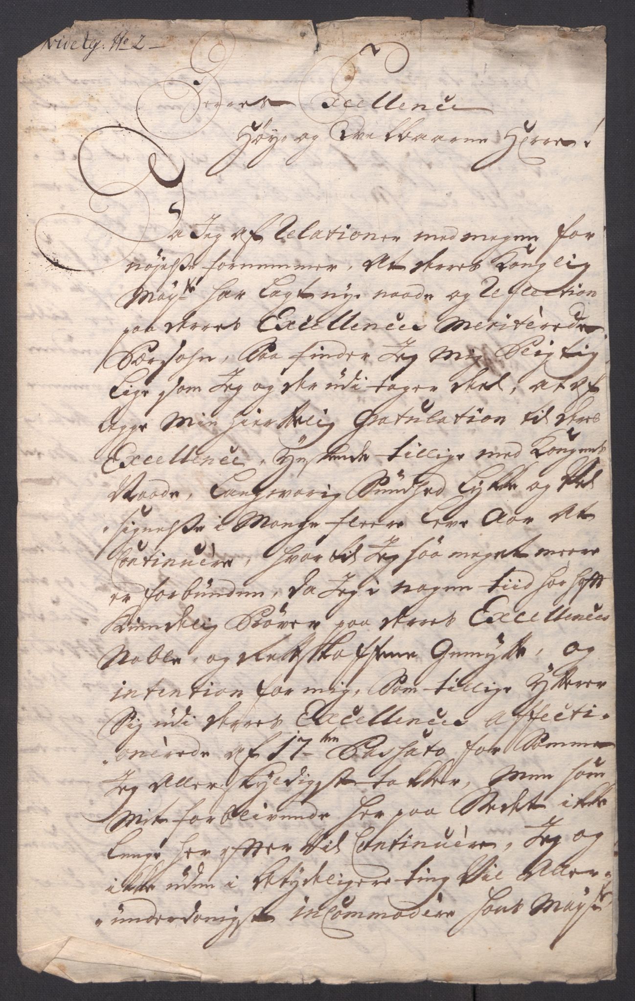 Kommanderende general (KG I) med Det norske krigsdirektorium, AV/RA-EA-5419/D/L0061: Stattholderens, stiftamtmenns og amtmenns brev, 1731-1740, s. 274