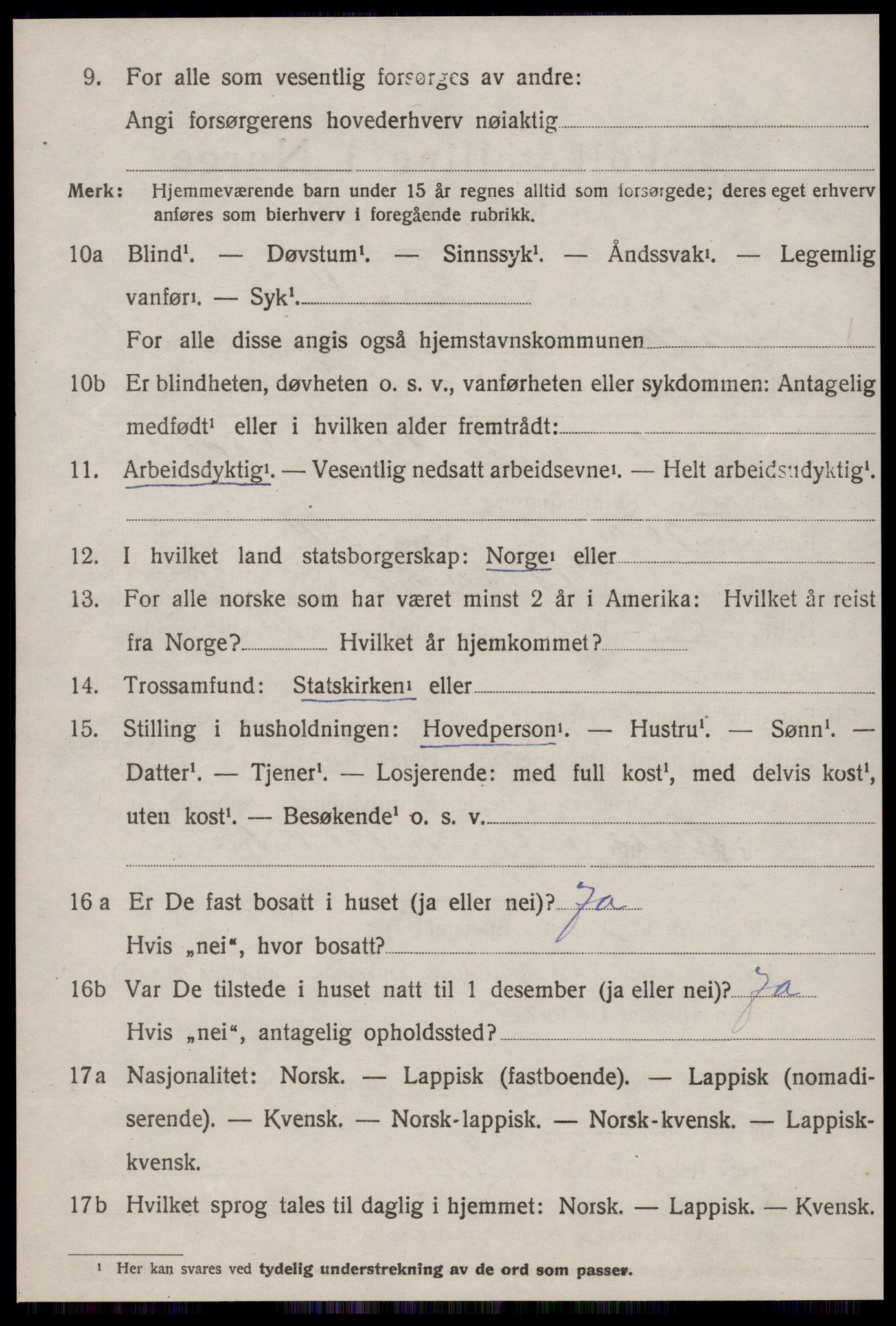 SAT, Folketelling 1920 for 1629 Jøssund herred, 1920, s. 3743