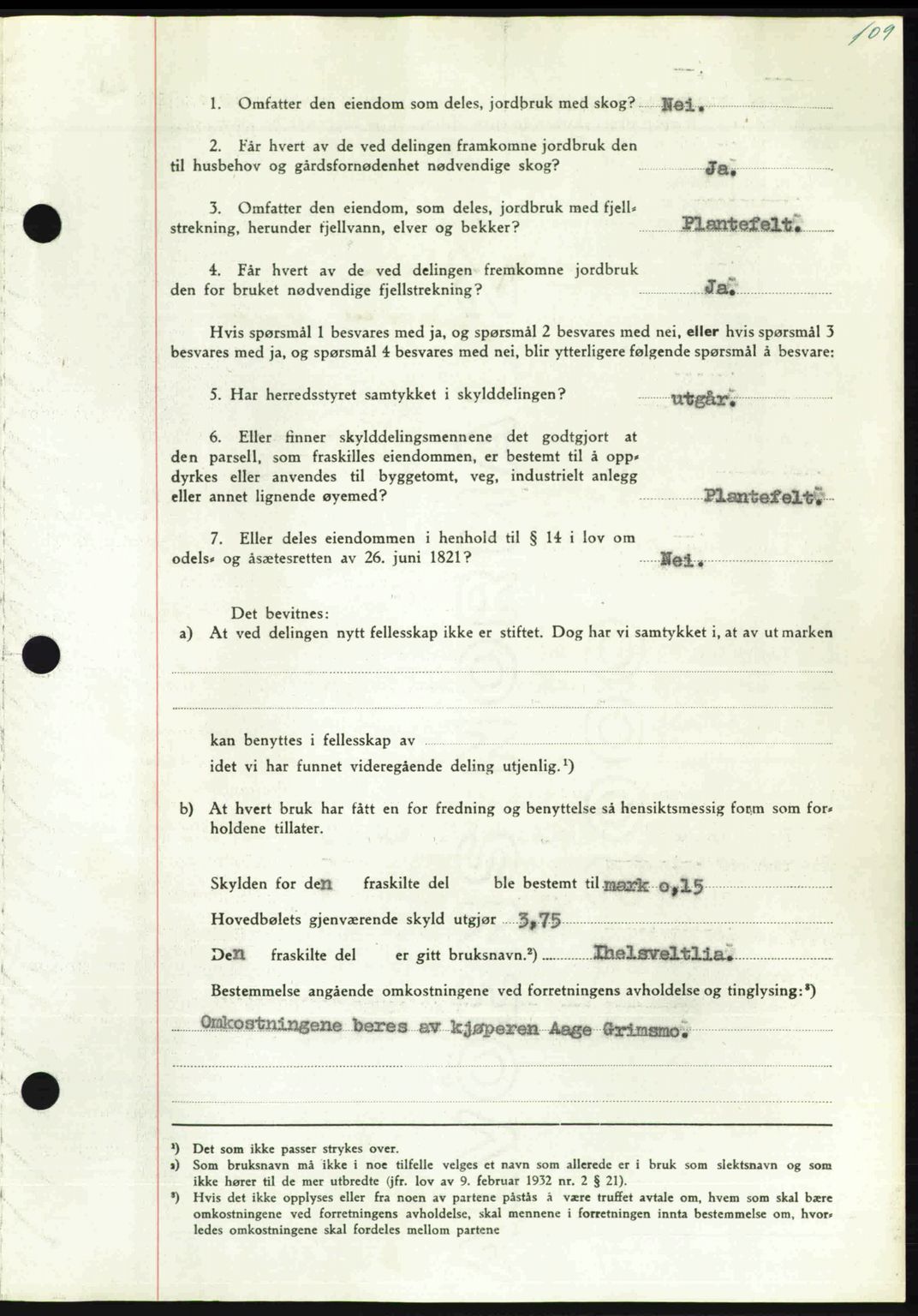 Nordmøre sorenskriveri, AV/SAT-A-4132/1/2/2Ca: Pantebok nr. A116, 1950-1950, Dagboknr: 2689/1950