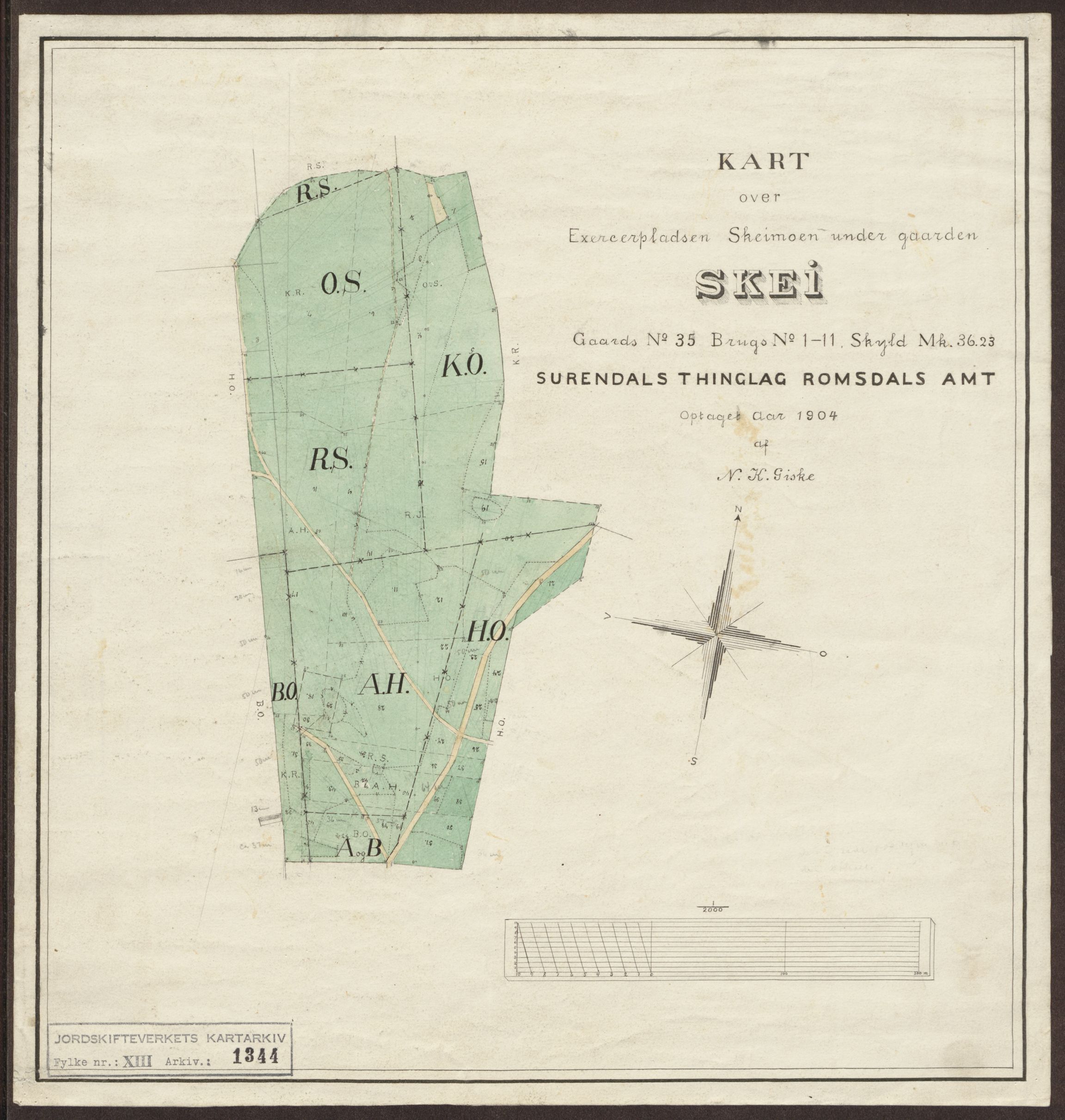 Jordskifteverkets kartarkiv, AV/RA-S-3929/T, 1859-1988, s. 1593