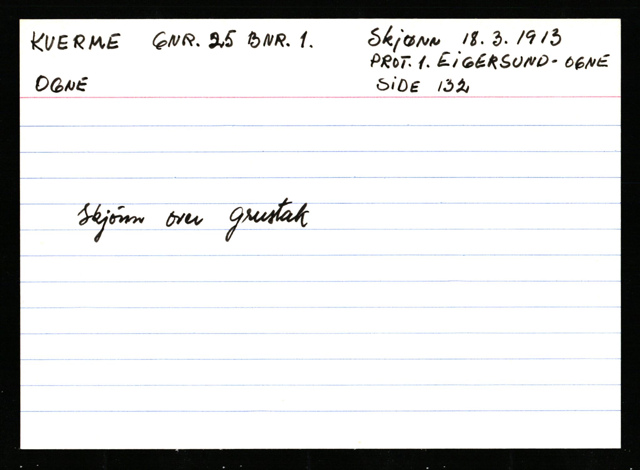 Statsarkivet i Stavanger, AV/SAST-A-101971/03/Y/Ym/L0033: Åstedskort sortert etter gårdsnavn: Kvelland - Lagestranden, 1600-1950, s. 70