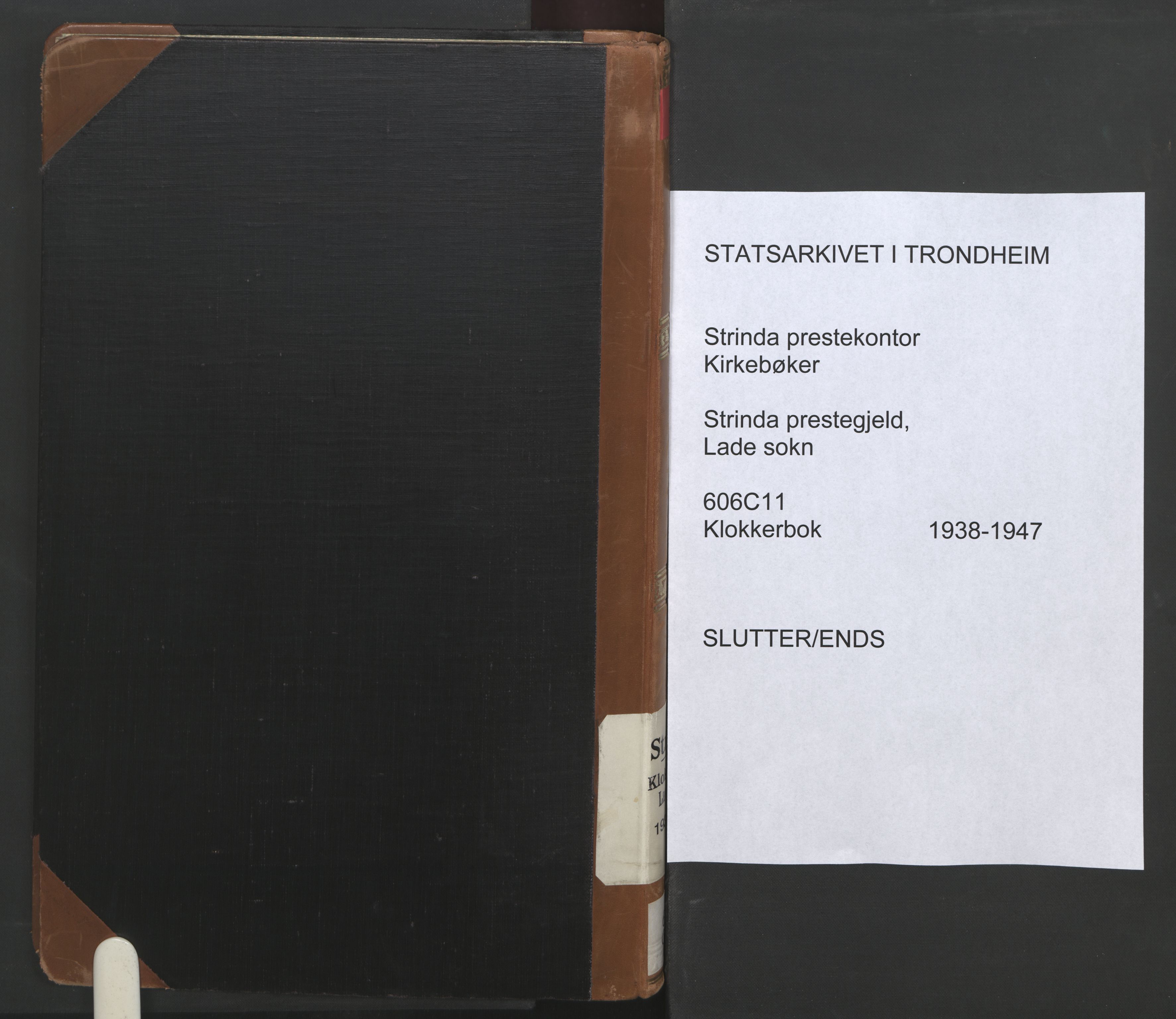 Ministerialprotokoller, klokkerbøker og fødselsregistre - Sør-Trøndelag, SAT/A-1456/606/L0315: Klokkerbok nr. 606C11, 1938-1947