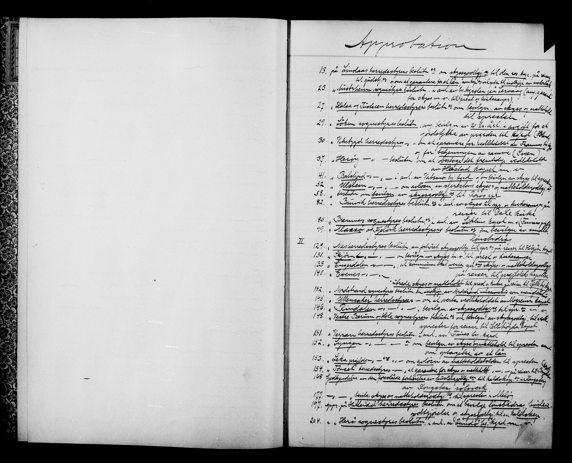 Kirke- og undervisningsdepartementet, Kontoret  for kirke og geistlighet A, AV/RA-S-1007/A/Aa/L0306: Register, 1911