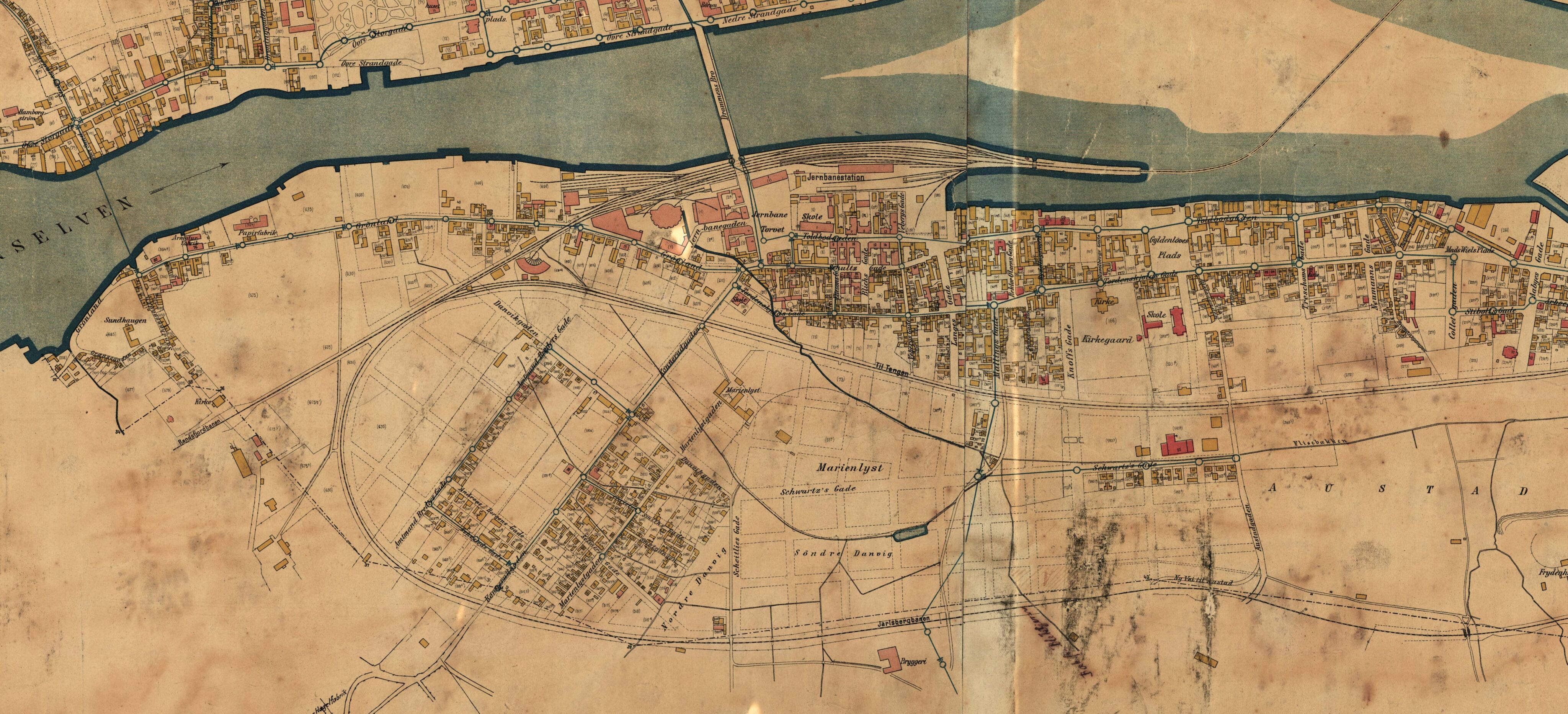 , 1883 Skattemanntall Strømsø - Distrikt 3-1, 1883