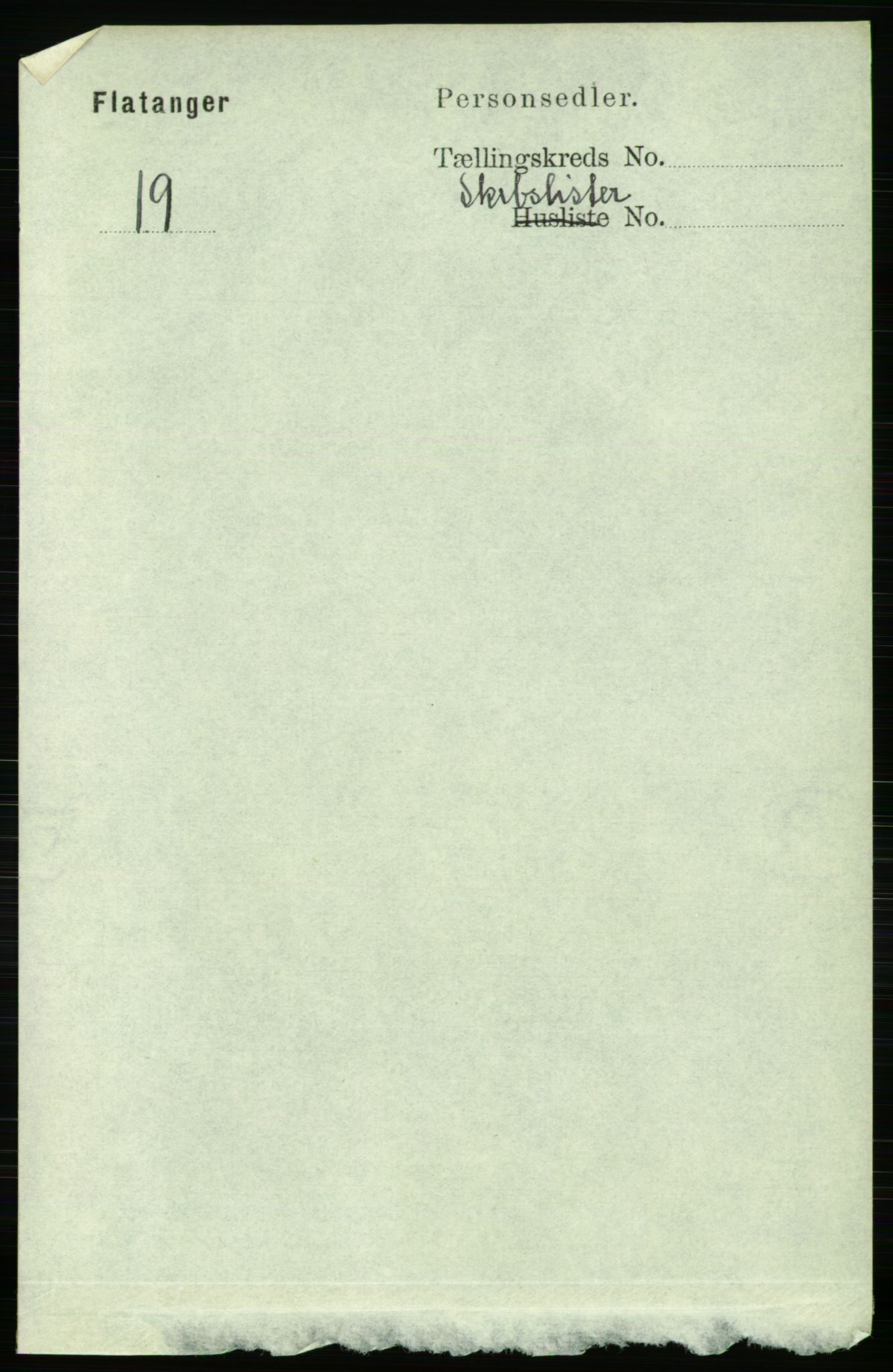 RA, Folketelling 1891 for 1749 Flatanger herred, 1891, s. 2201