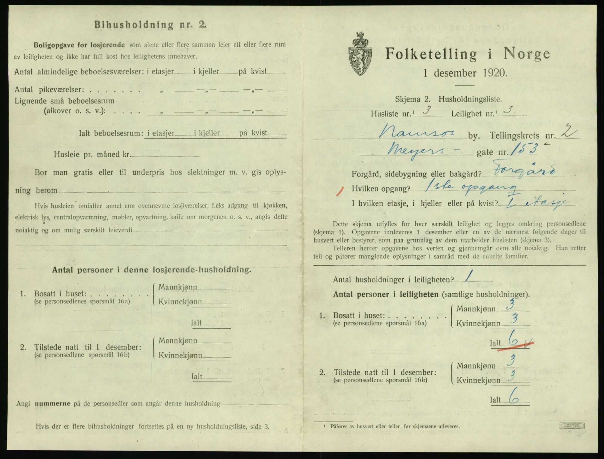 SAT, Folketelling 1920 for 1703 Namsos ladested, 1920, s. 983