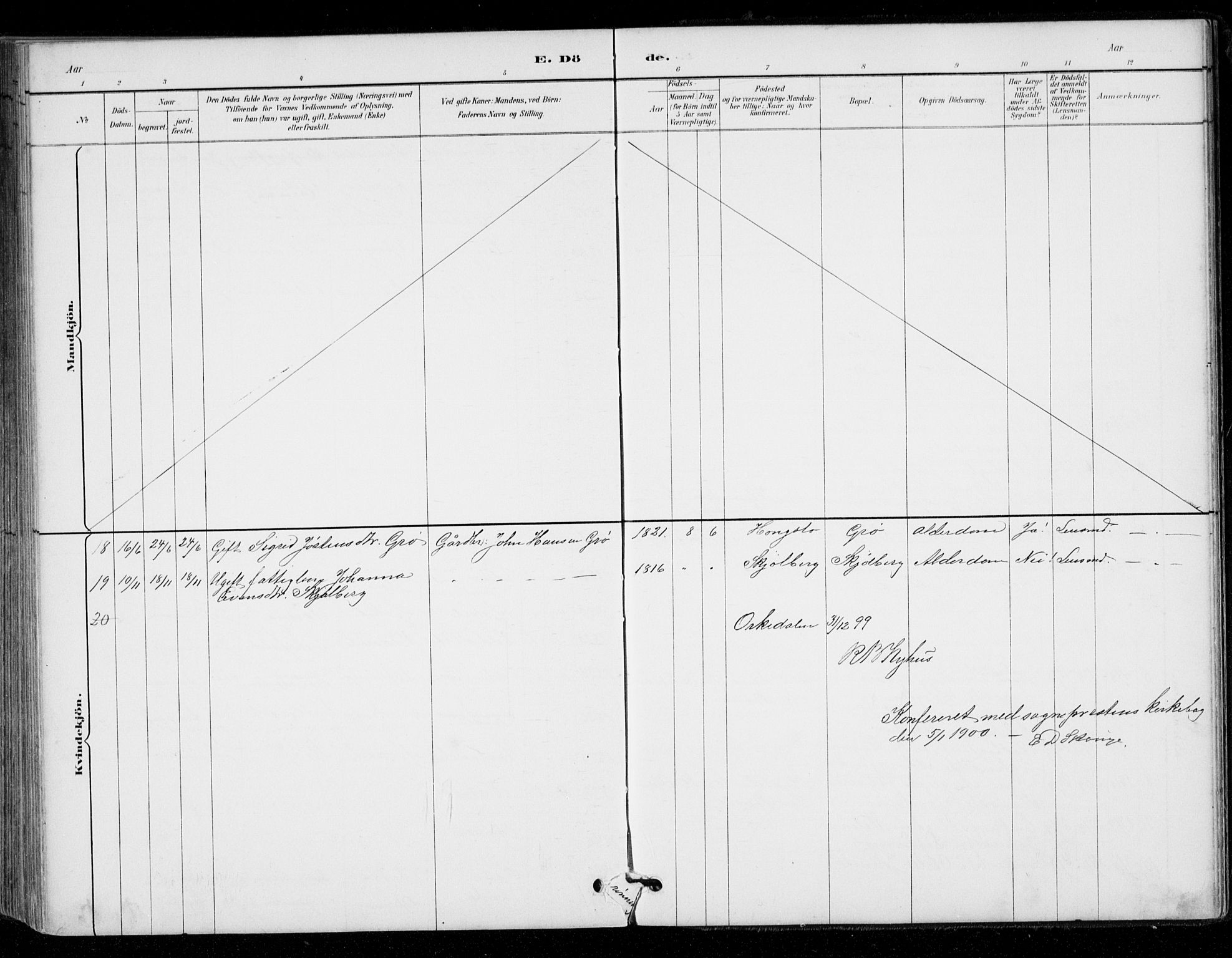 Ministerialprotokoller, klokkerbøker og fødselsregistre - Sør-Trøndelag, AV/SAT-A-1456/671/L0841: Ministerialbok nr. 671A03, 1893-1915