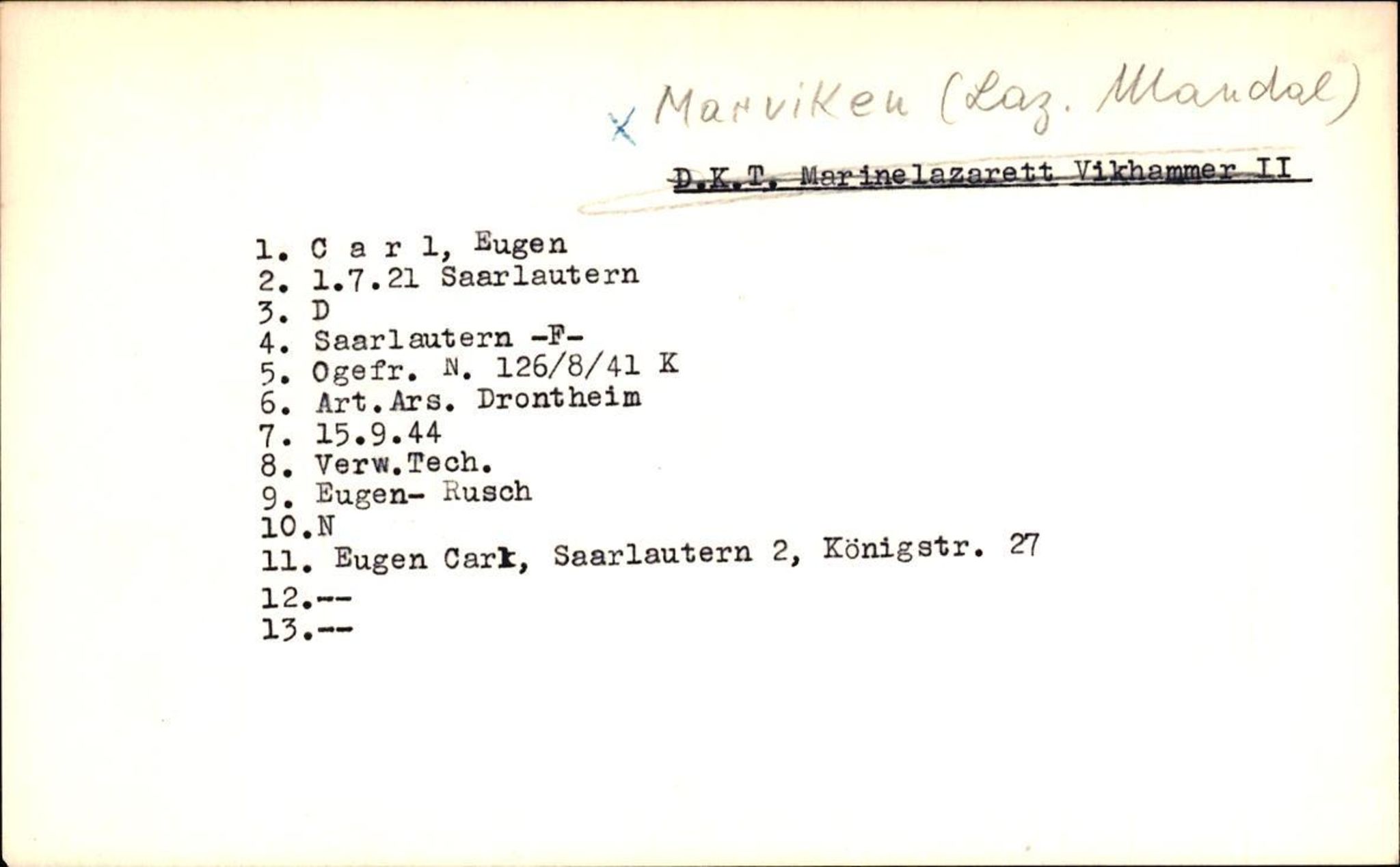 Hjemsendte tyskere , RA/RAFA-6487/D/Da/L0001: Abel- Glazel, 1945-1947, s. 610