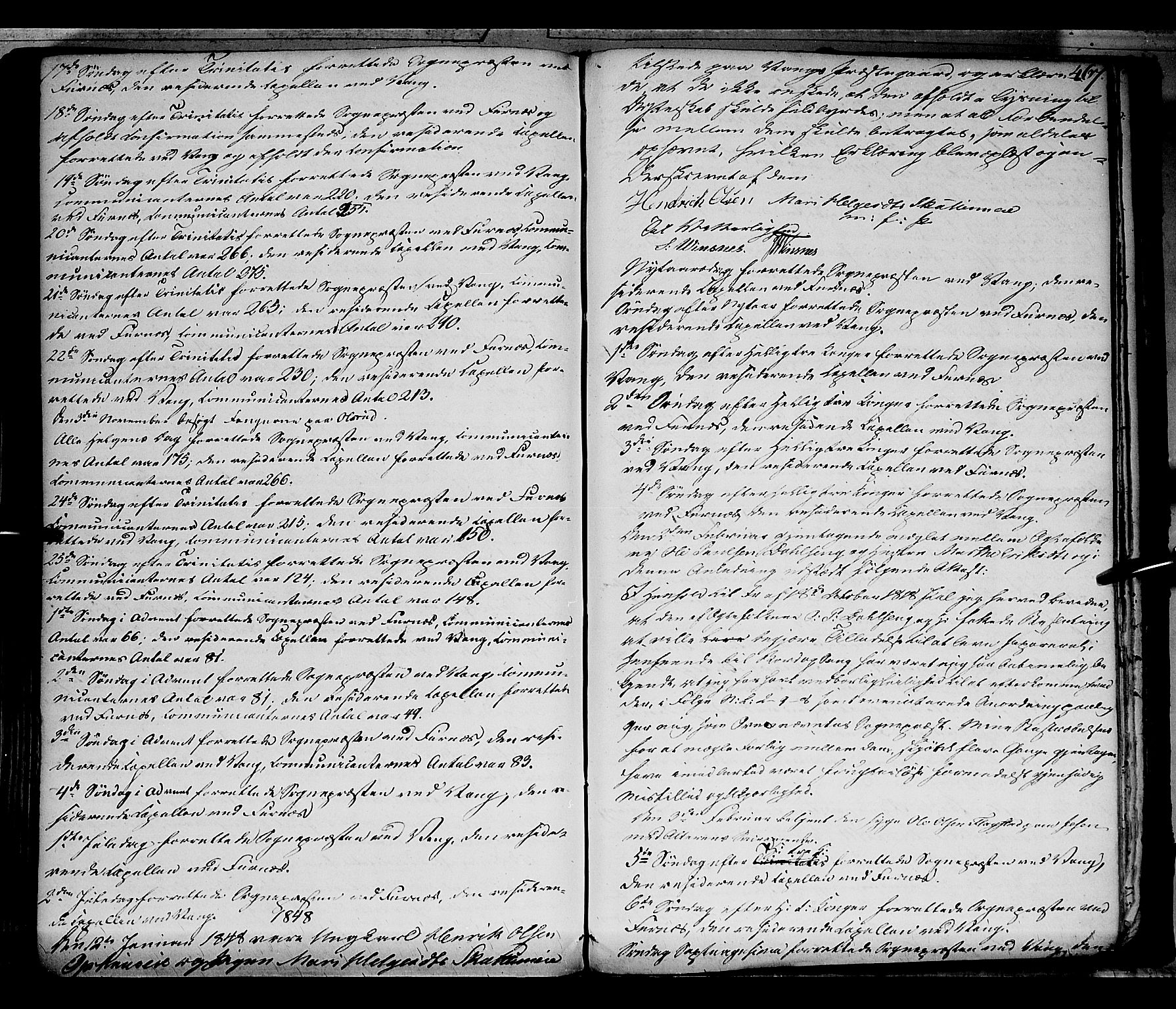 Vang prestekontor, Hedmark, AV/SAH-PREST-008/H/Ha/Haa/L0010: Ministerialbok nr. 10, 1841-1855, s. 467