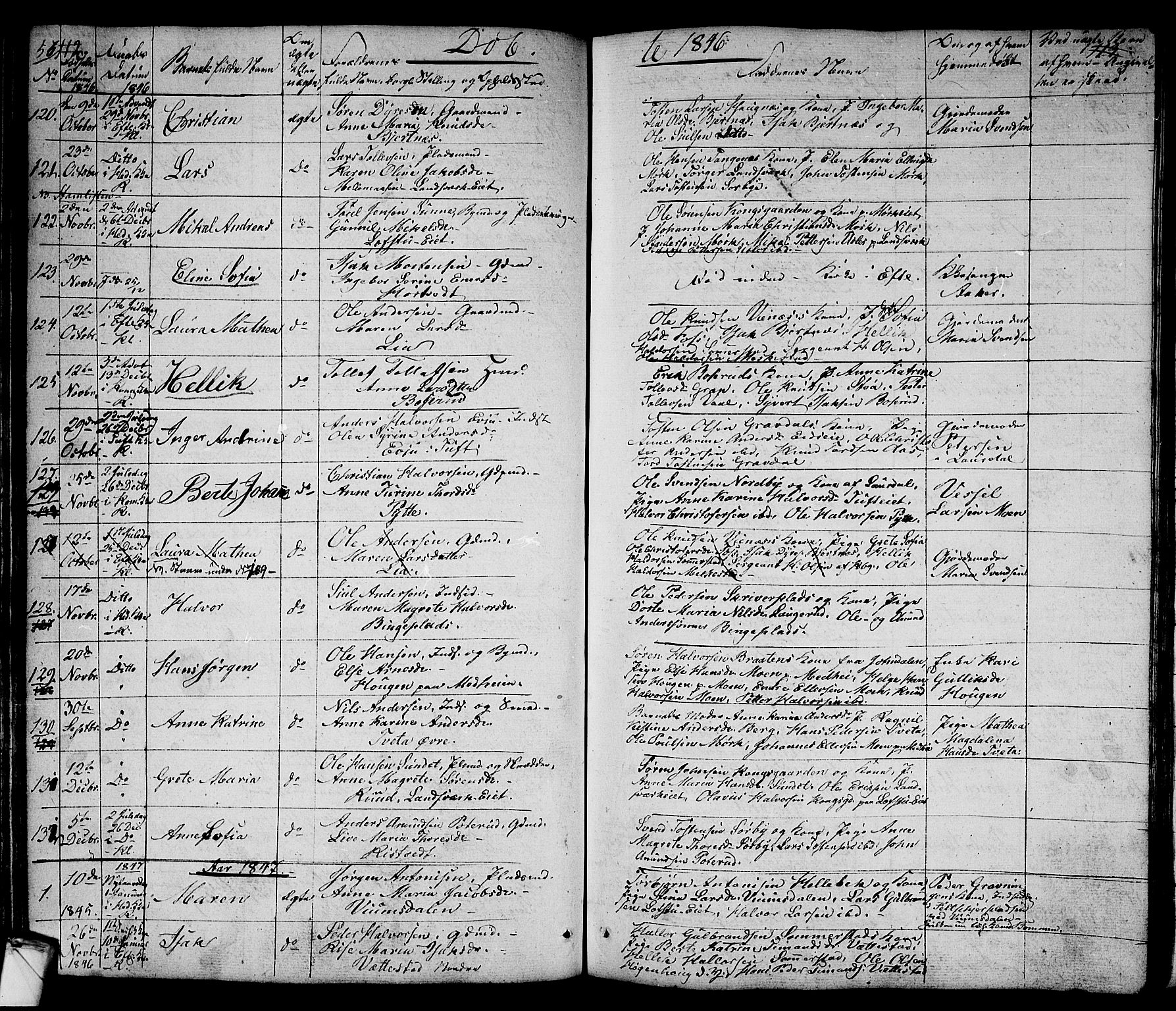 Sandsvær kirkebøker, AV/SAKO-A-244/G/Ga/L0004: Klokkerbok nr. I 4, 1840-1856, s. 56