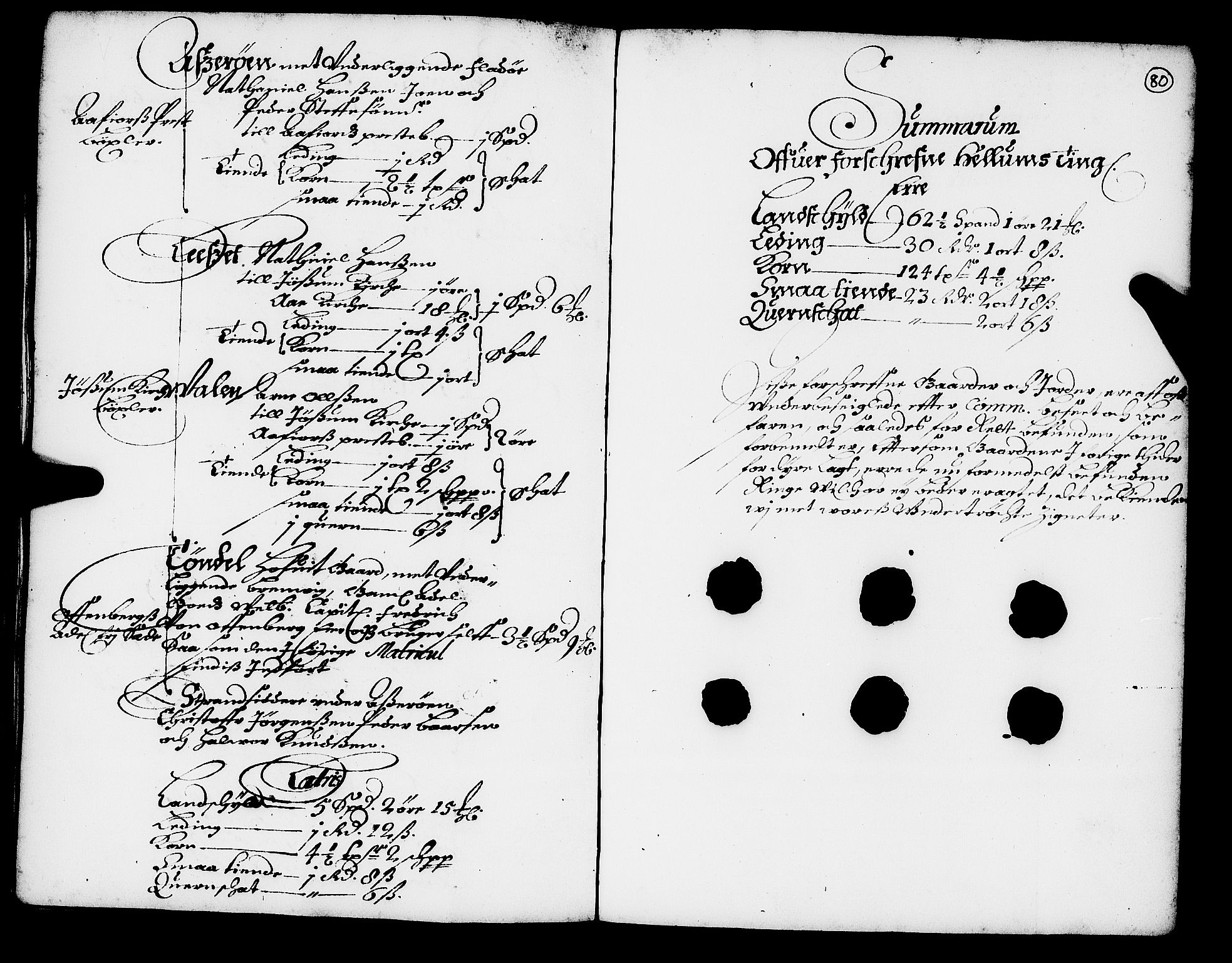 Rentekammeret inntil 1814, Realistisk ordnet avdeling, AV/RA-EA-4070/N/Nb/Nba/L0049: Fosen fogderi, 1668, s. 79b-80a