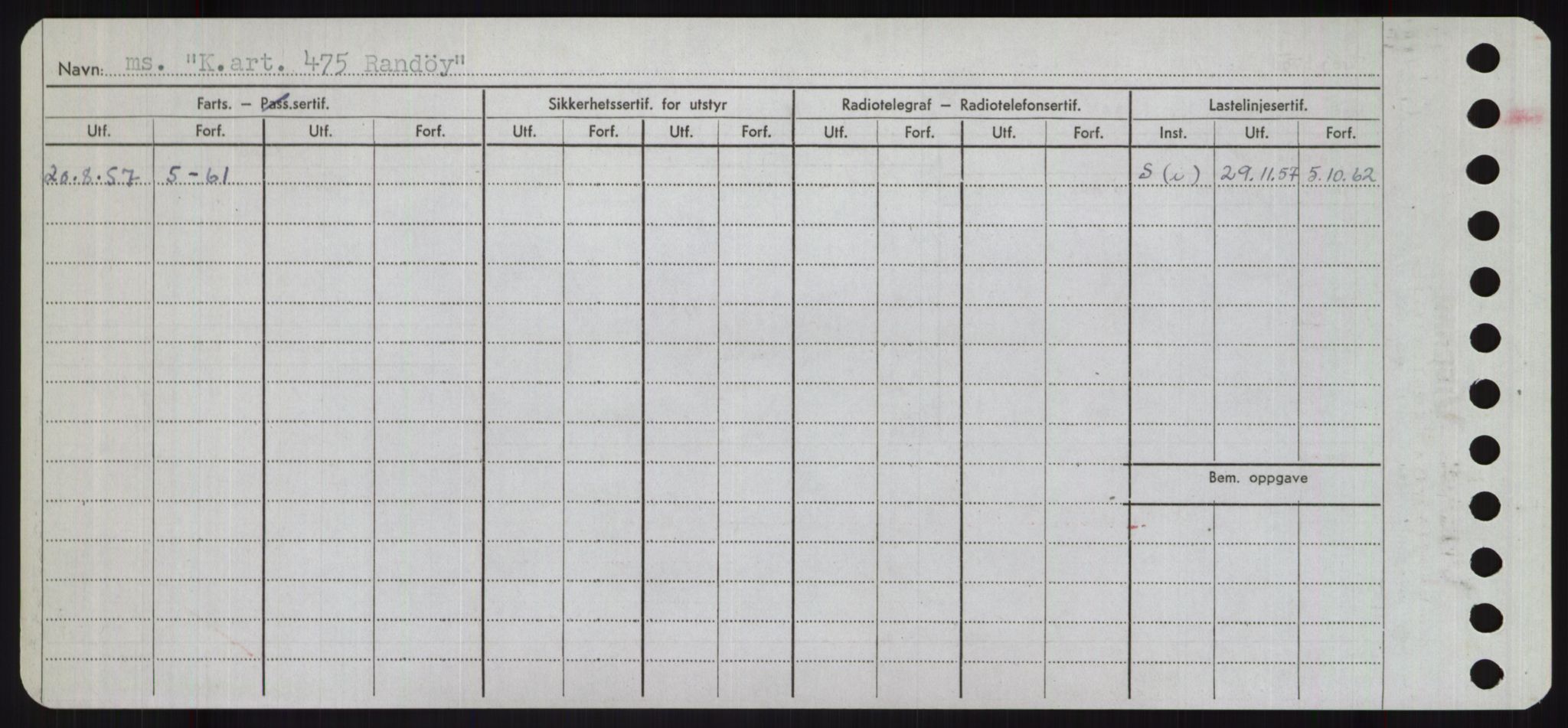 Sjøfartsdirektoratet med forløpere, Skipsmålingen, RA/S-1627/H/Ha/L0003/0001: Fartøy, Hilm-Mar / Fartøy, Hilm-Kol, s. 630