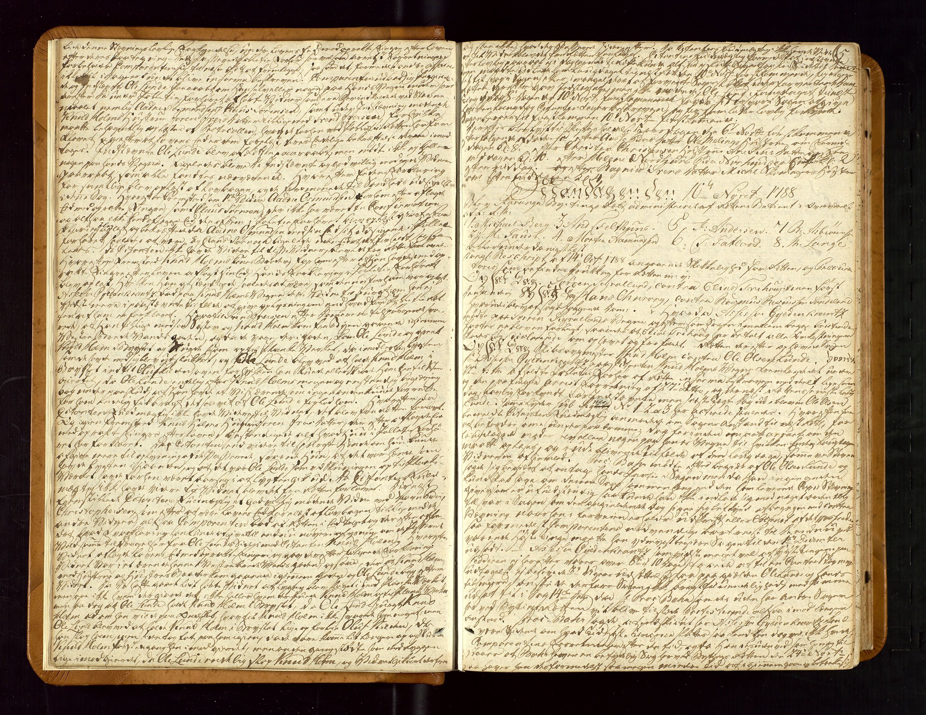 Stavanger byfogd, AV/SAST-A-101408/001/3/30/30BA/L0047: Bytingprotkoll, 1788-1798, s. 4b-5a