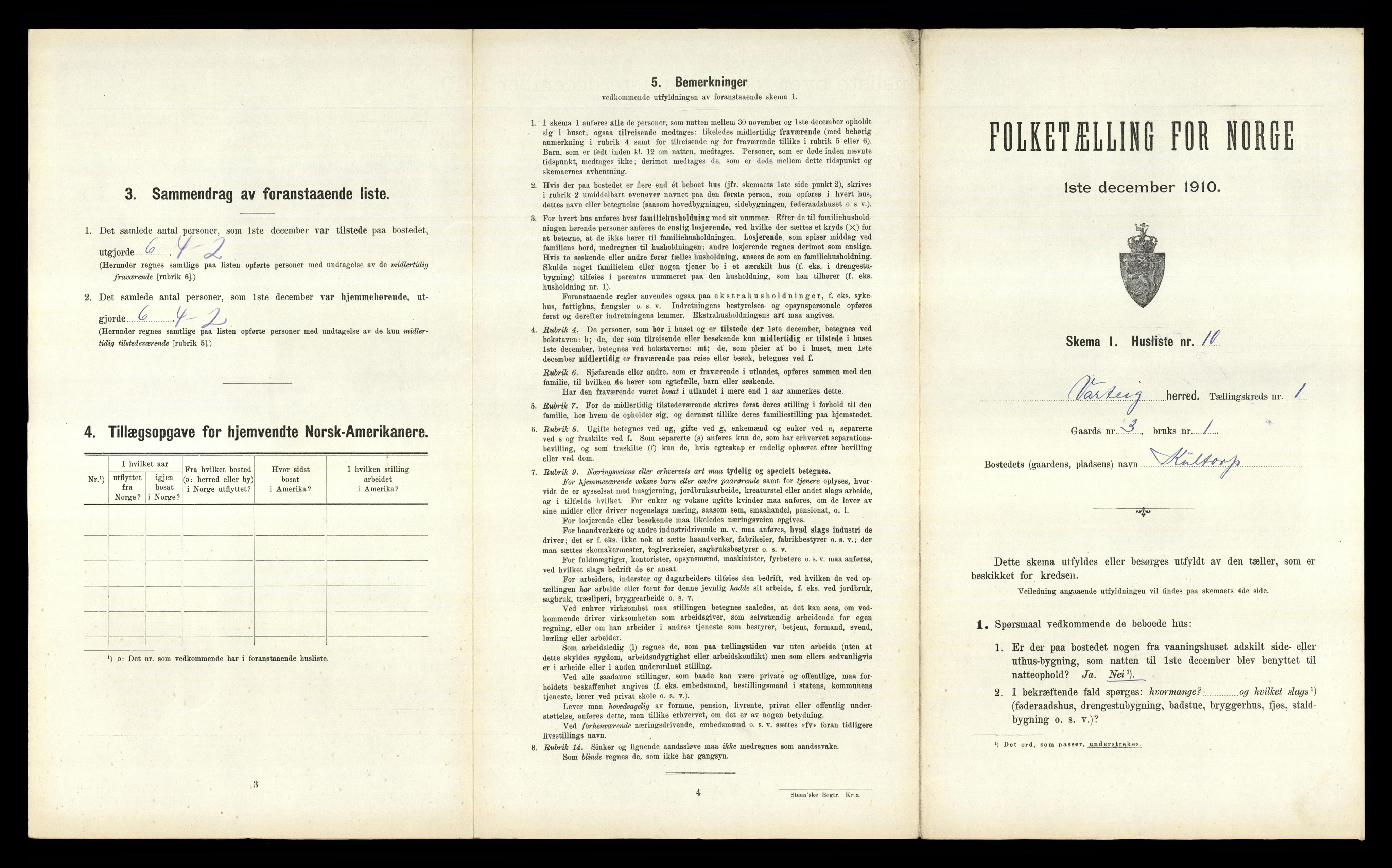 RA, Folketelling 1910 for 0114 Varteig herred, 1910, s. 35
