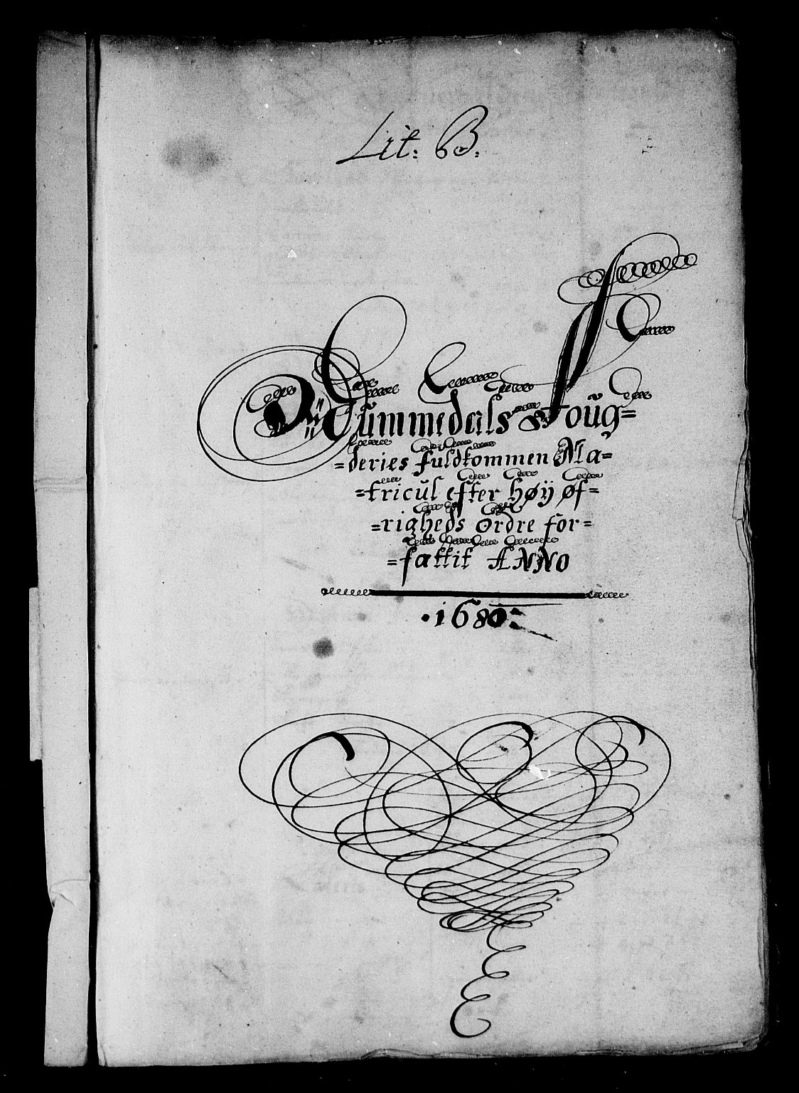 Rentekammeret inntil 1814, Reviderte regnskaper, Stiftamtstueregnskaper, Trondheim stiftamt og Nordland amt, AV/RA-EA-6044/R/Rf/L0060: Trondheim stiftamt, 1680