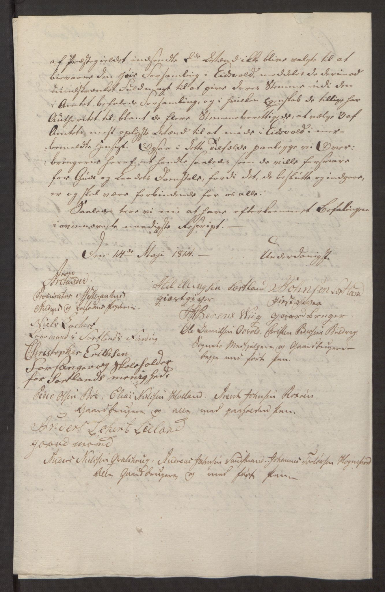 Fylkesmannen i Nordland, AV/SAT-A-0499/1.1/Ø/Øz/L0002/0003: Diverse / Adresser til Christian Frederik, 1814, s. 31