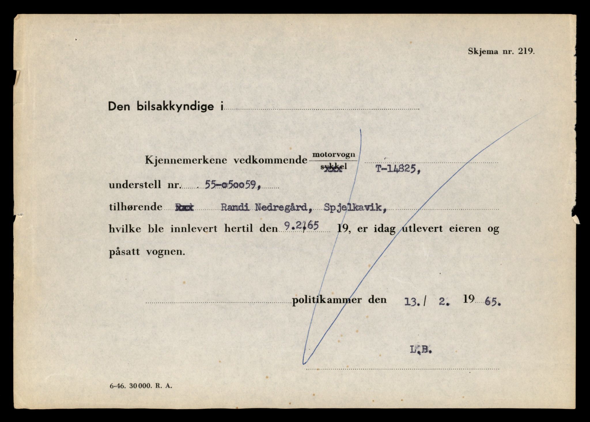 Møre og Romsdal vegkontor - Ålesund trafikkstasjon, AV/SAT-A-4099/F/Fe/L0048: Registreringskort for kjøretøy T 14721 - T 14863, 1927-1998, s. 2349