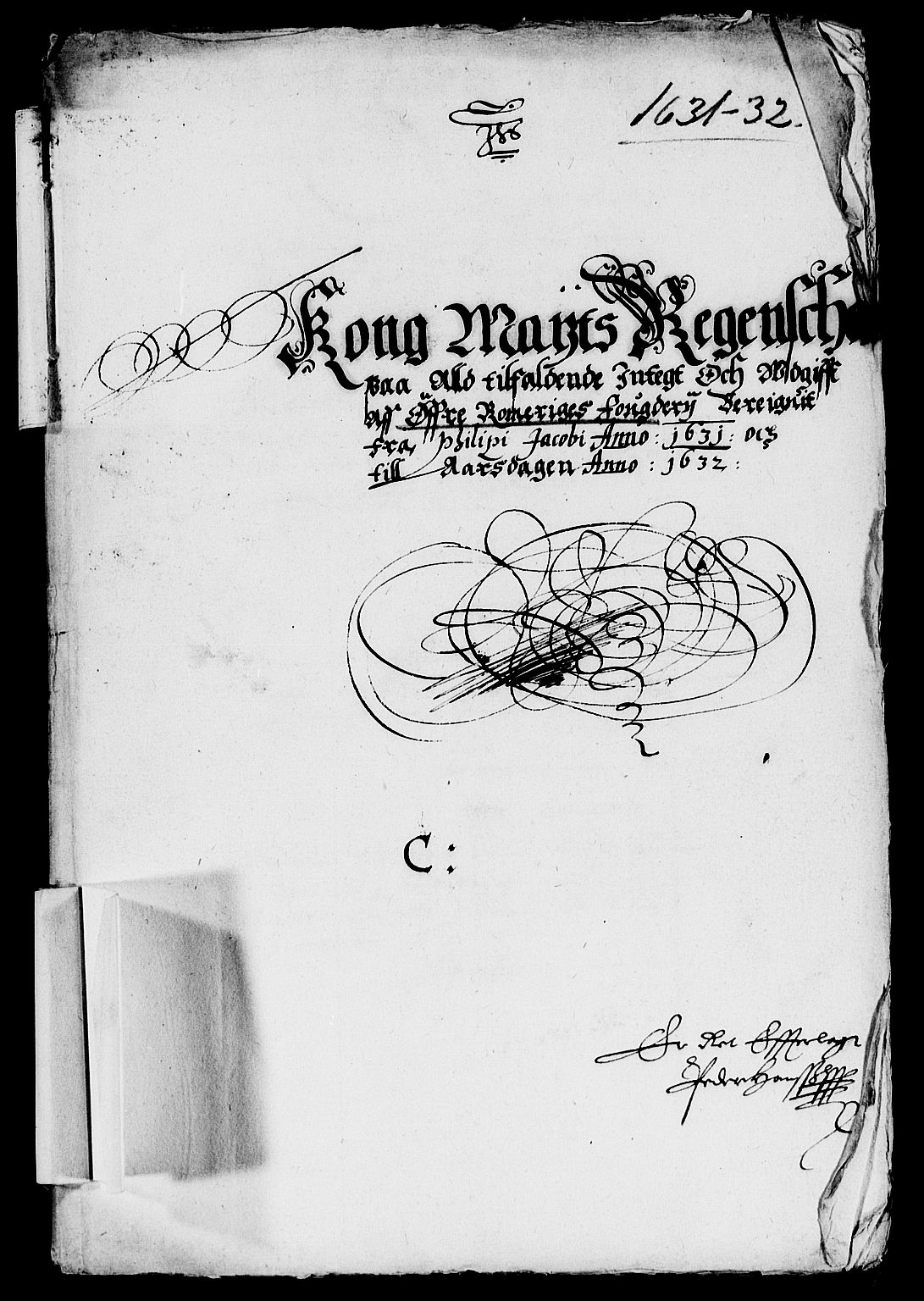 Rentekammeret inntil 1814, Reviderte regnskaper, Lensregnskaper, AV/RA-EA-5023/R/Rb/Rba/L0104: Akershus len, 1630-1632