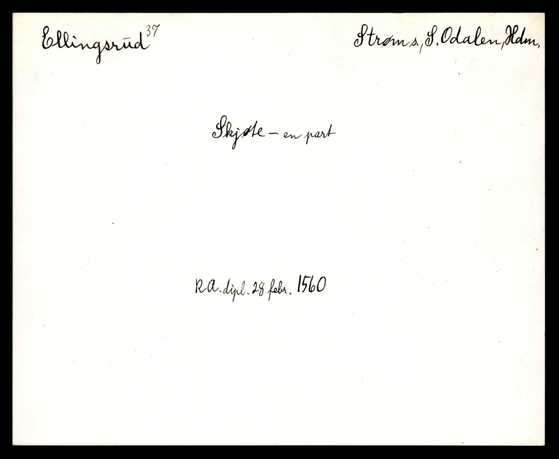 Riksarkivets diplomsamling, AV/RA-EA-5965/F35/F35e/L0007: Registreringssedler Hedmark 1, 1400-1700, s. 725