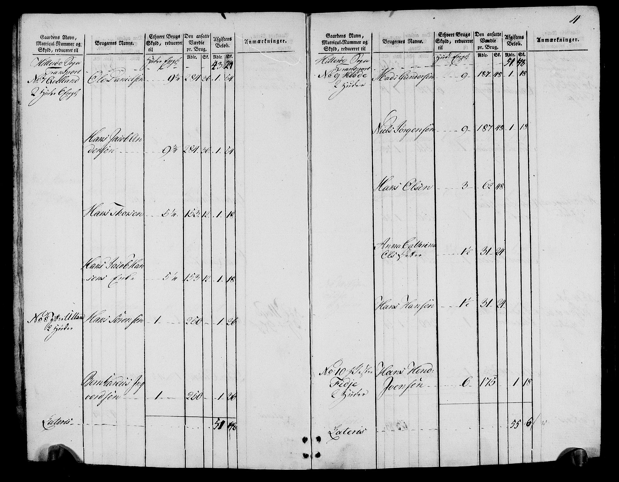 Rentekammeret inntil 1814, Realistisk ordnet avdeling, AV/RA-EA-4070/N/Ne/Nea/L0095: Lista fogderi. Oppebørselsregister, 1803-1804, s. 6