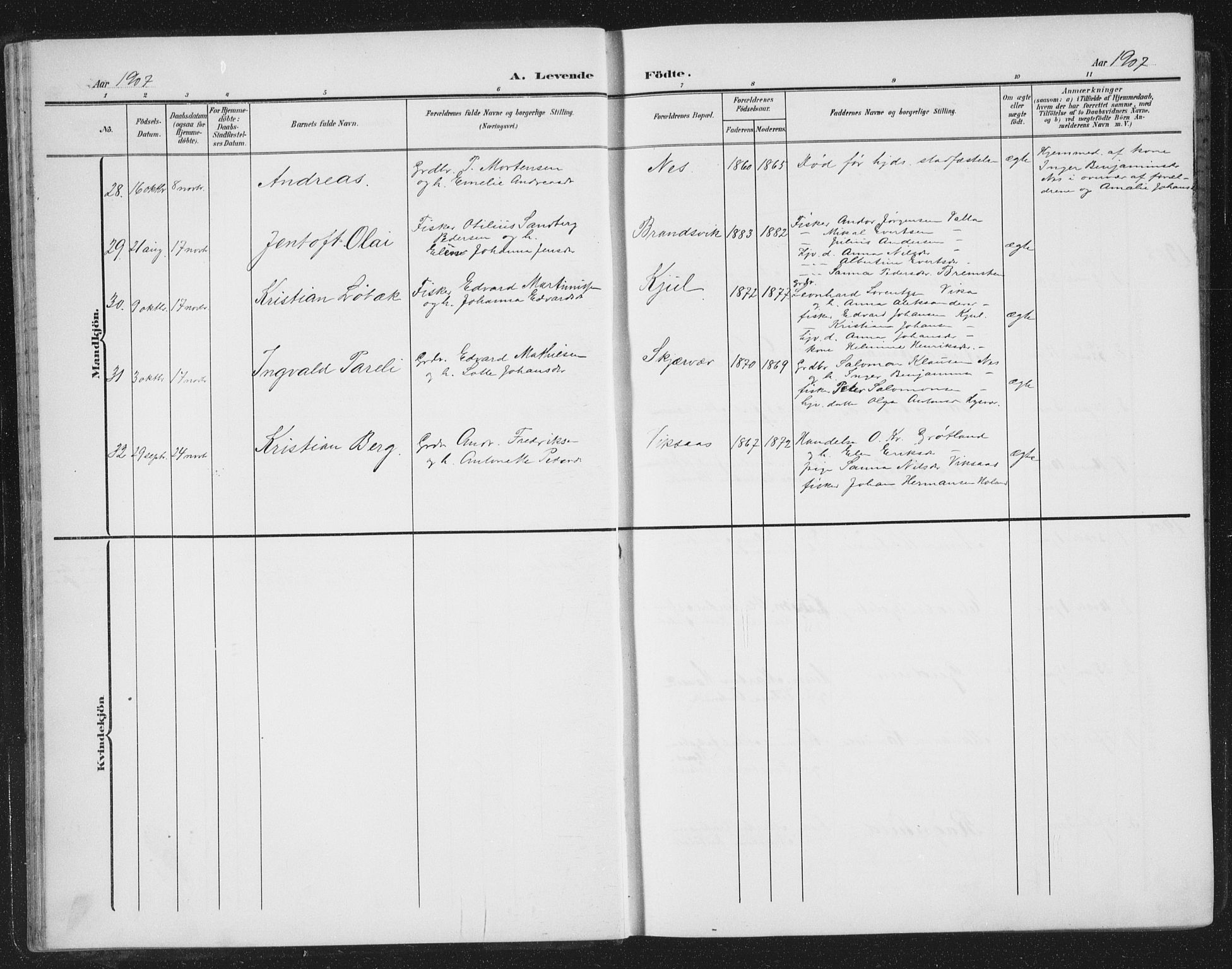 Ministerialprotokoller, klokkerbøker og fødselsregistre - Nordland, AV/SAT-A-1459/816/L0254: Klokkerbok nr. 816C04, 1905-1934