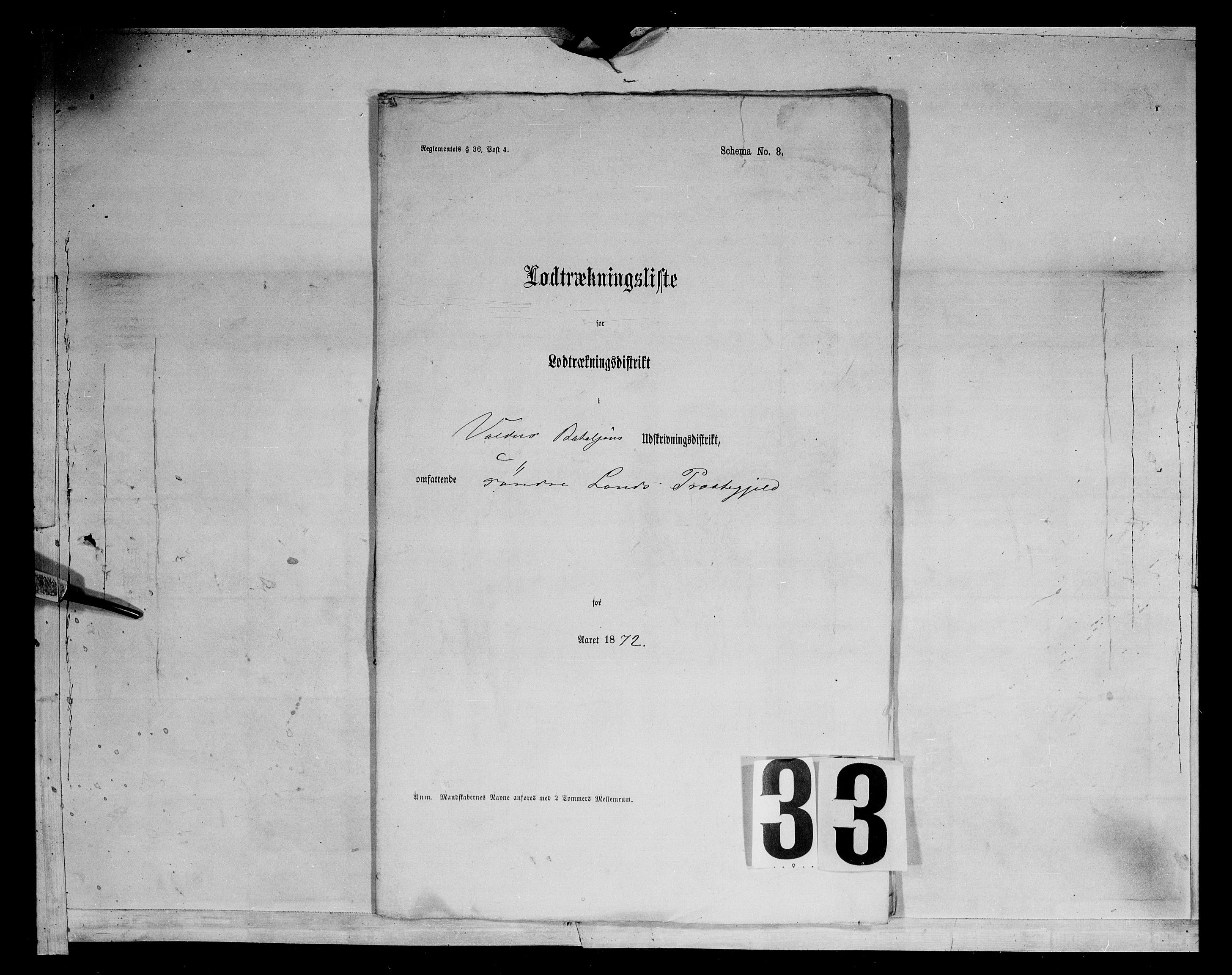 Fylkesmannen i Oppland, SAH/FYO-002/1/K/Kg/L1167: Søndre og Nordre Land, Vestre Toten, 1860-1879, s. 9288