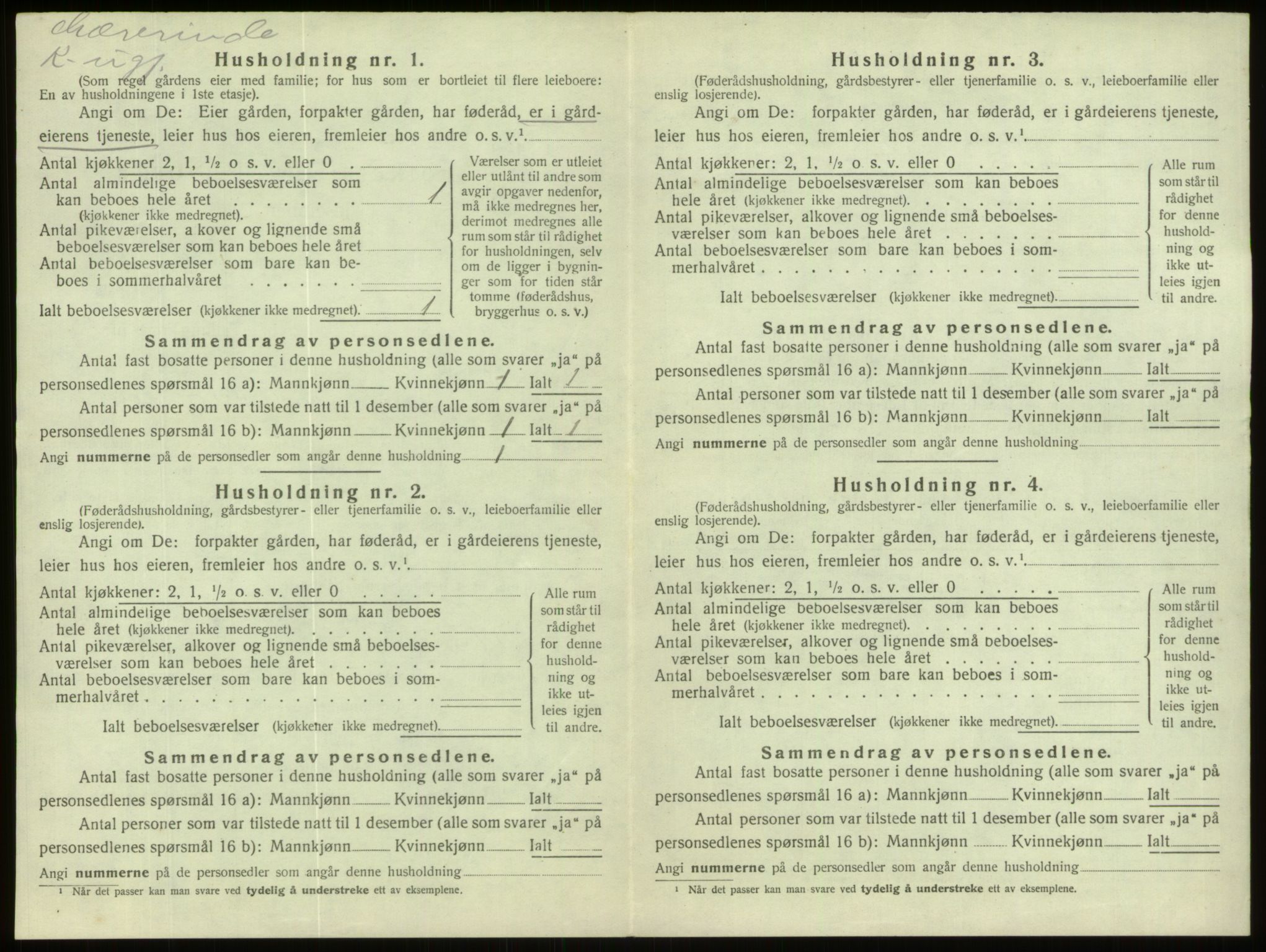 SAB, Folketelling 1920 for 1442 Davik herred, 1920, s. 879