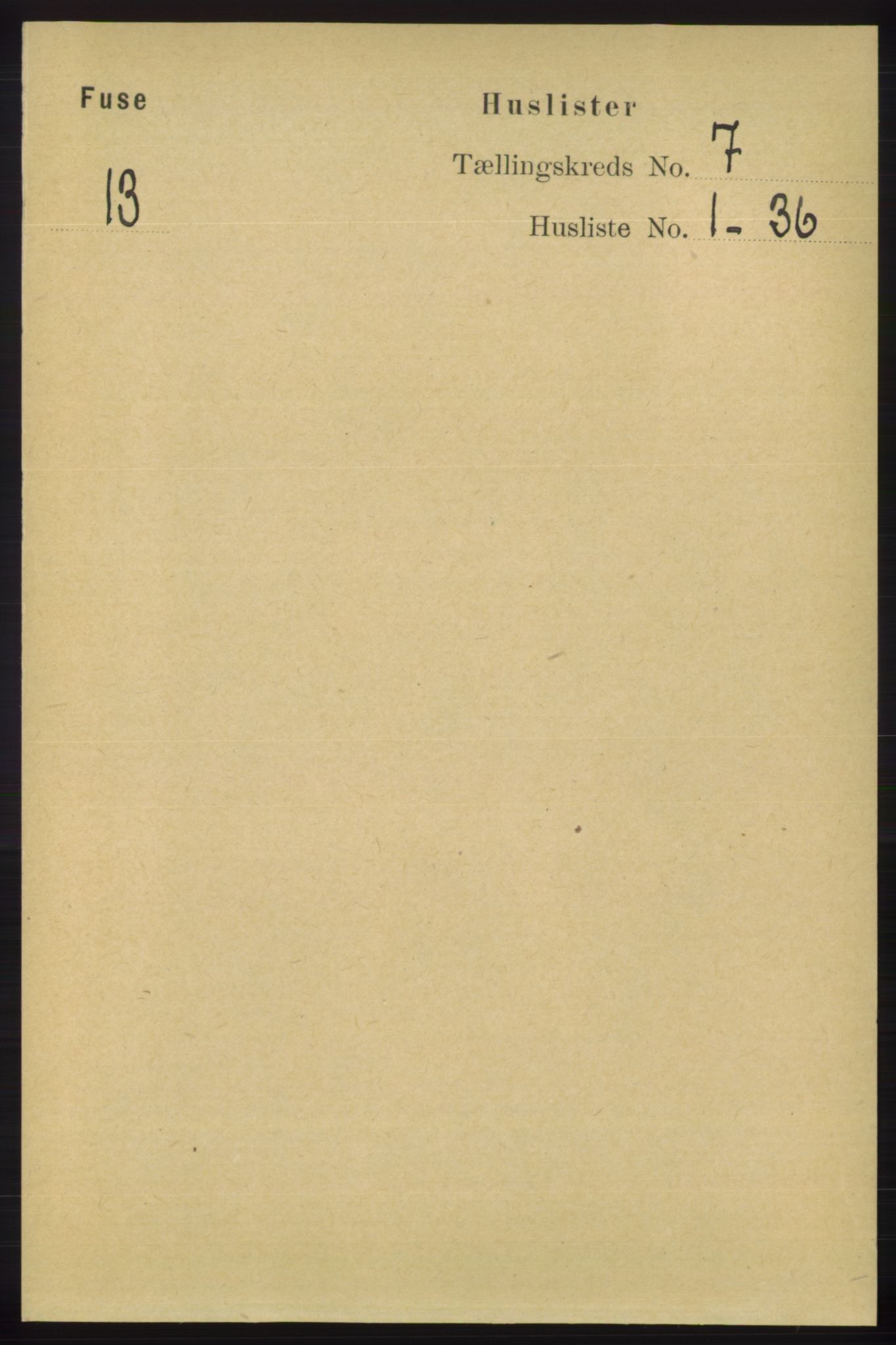 RA, Folketelling 1891 for 1241 Fusa herred, 1891, s. 1263