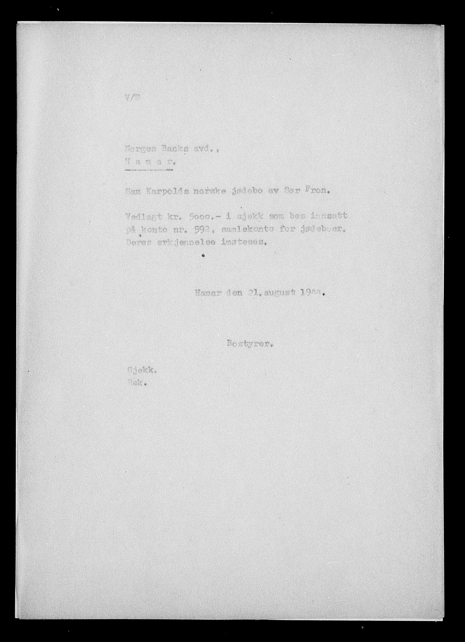 Justisdepartementet, Tilbakeføringskontoret for inndratte formuer, AV/RA-S-1564/H/Hc/Hcc/L0949: --, 1945-1947, s. 690