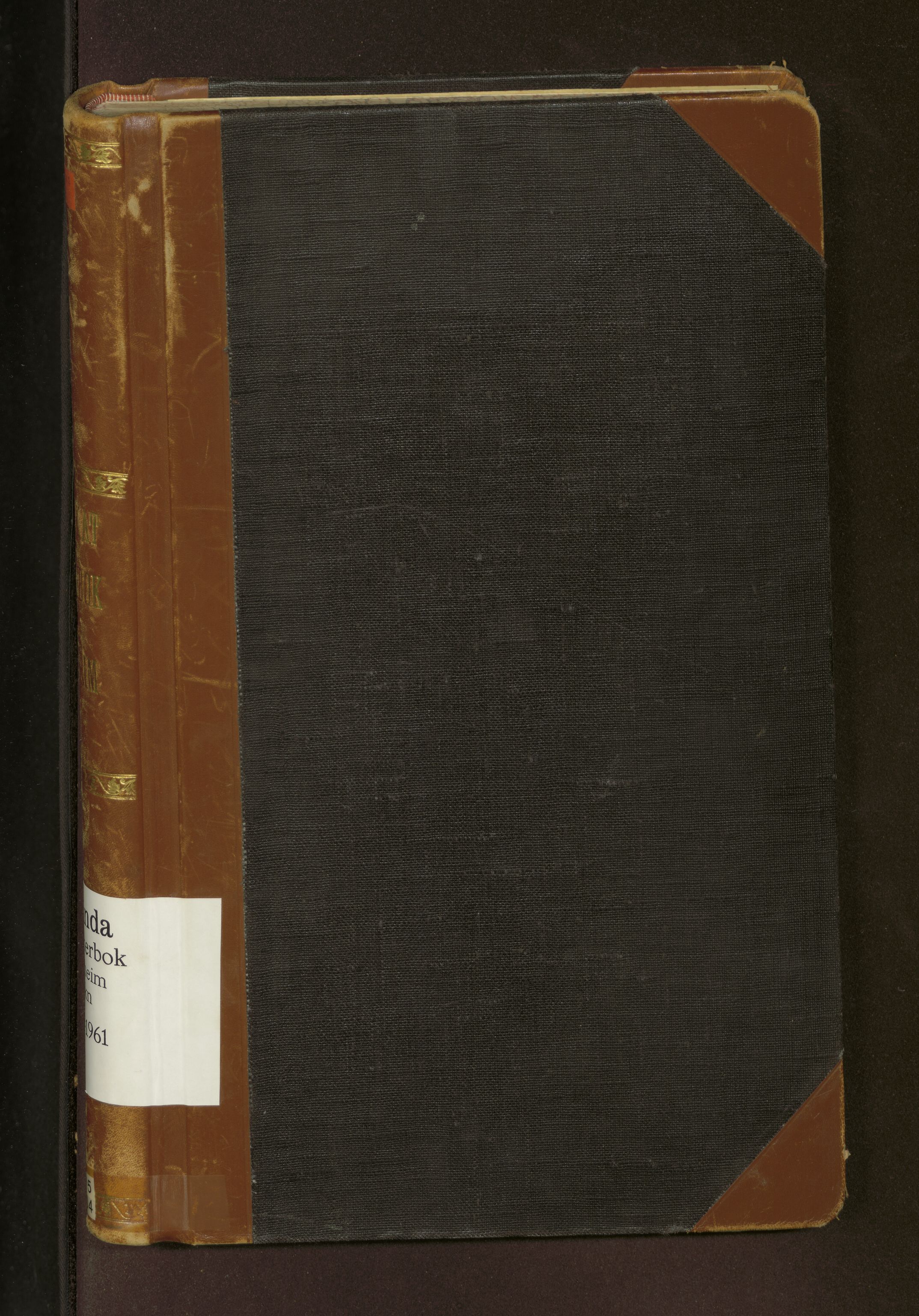 Ministerialprotokoller, klokkerbøker og fødselsregistre - Sør-Trøndelag, AV/SAT-A-1456/615/L0403: Klokkerbok nr. 615---, 1953-1961