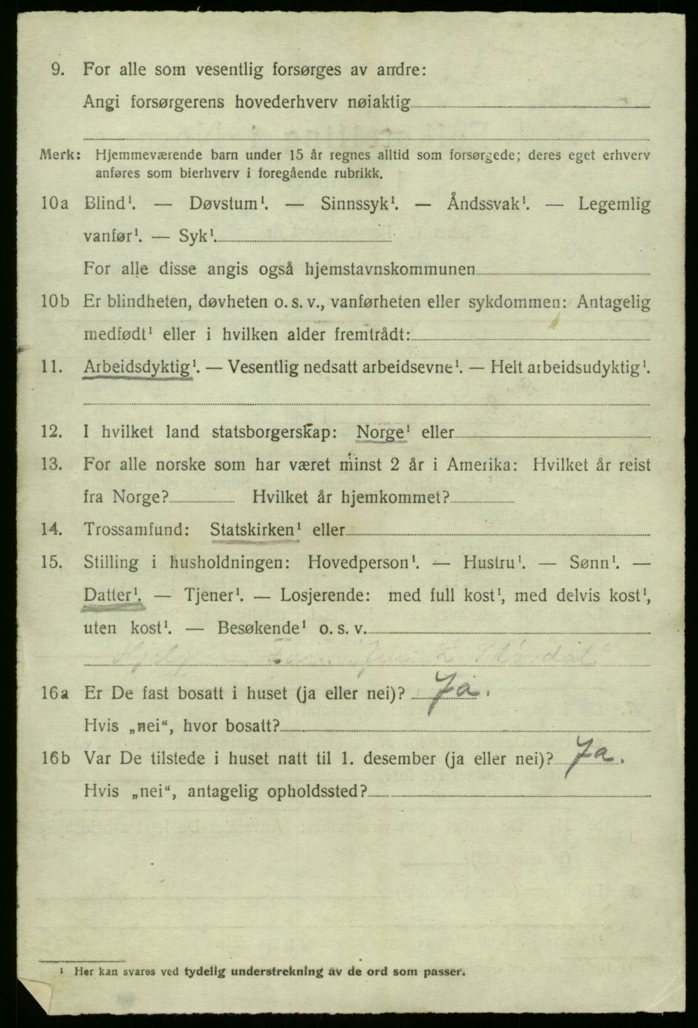 SAB, Folketelling 1920 for 1428 Askvoll herred, 1920, s. 2411
