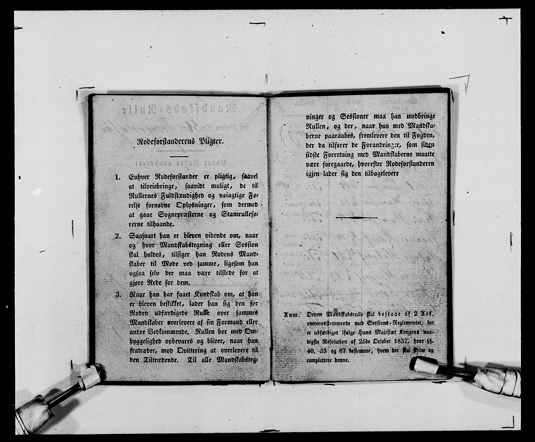 Generalitets- og kommissariatskollegiet, Det kongelige norske kommissariatskollegium, AV/RA-EA-5420/E/Eh/L0120: Tingvollske kompani, 1850-1870, s. 219