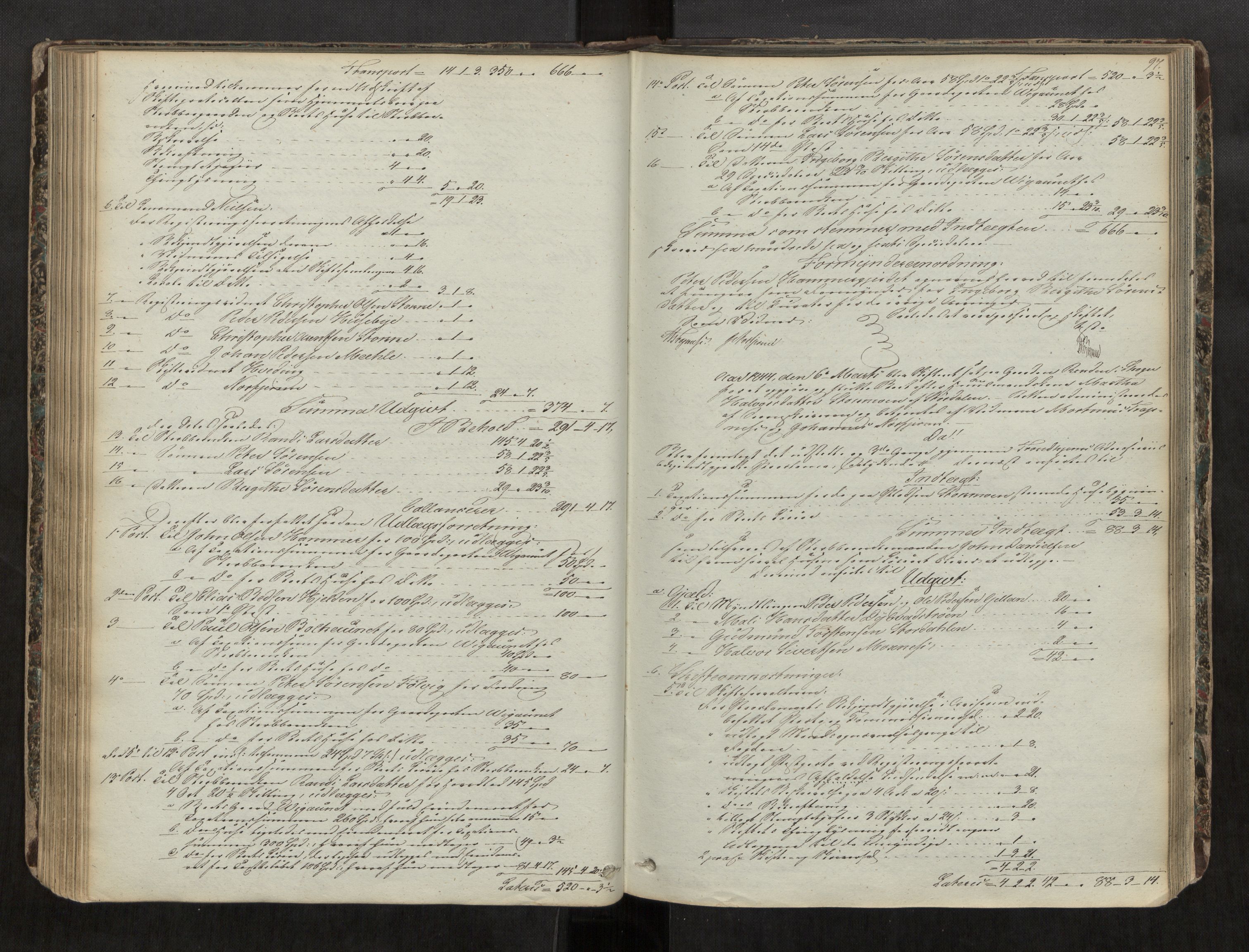 Stjør- og Verdal sorenskriveri, AV/SAT-A-4167/1/3/3A/L0028: Skifteprotokoll 23, 1841-1846, s. 97