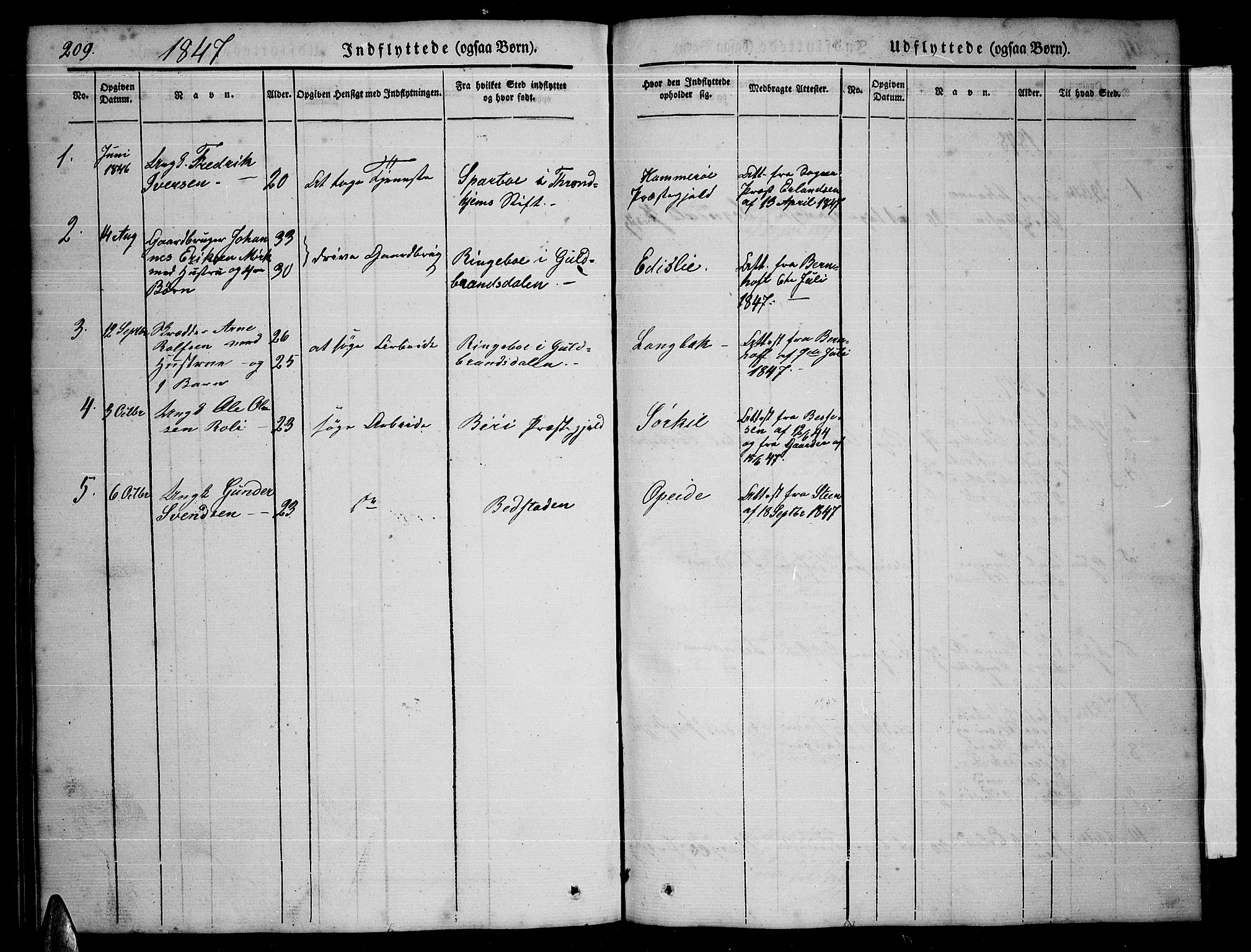 Ministerialprotokoller, klokkerbøker og fødselsregistre - Nordland, AV/SAT-A-1459/859/L0856: Klokkerbok nr. 859C02, 1843-1854, s. 208