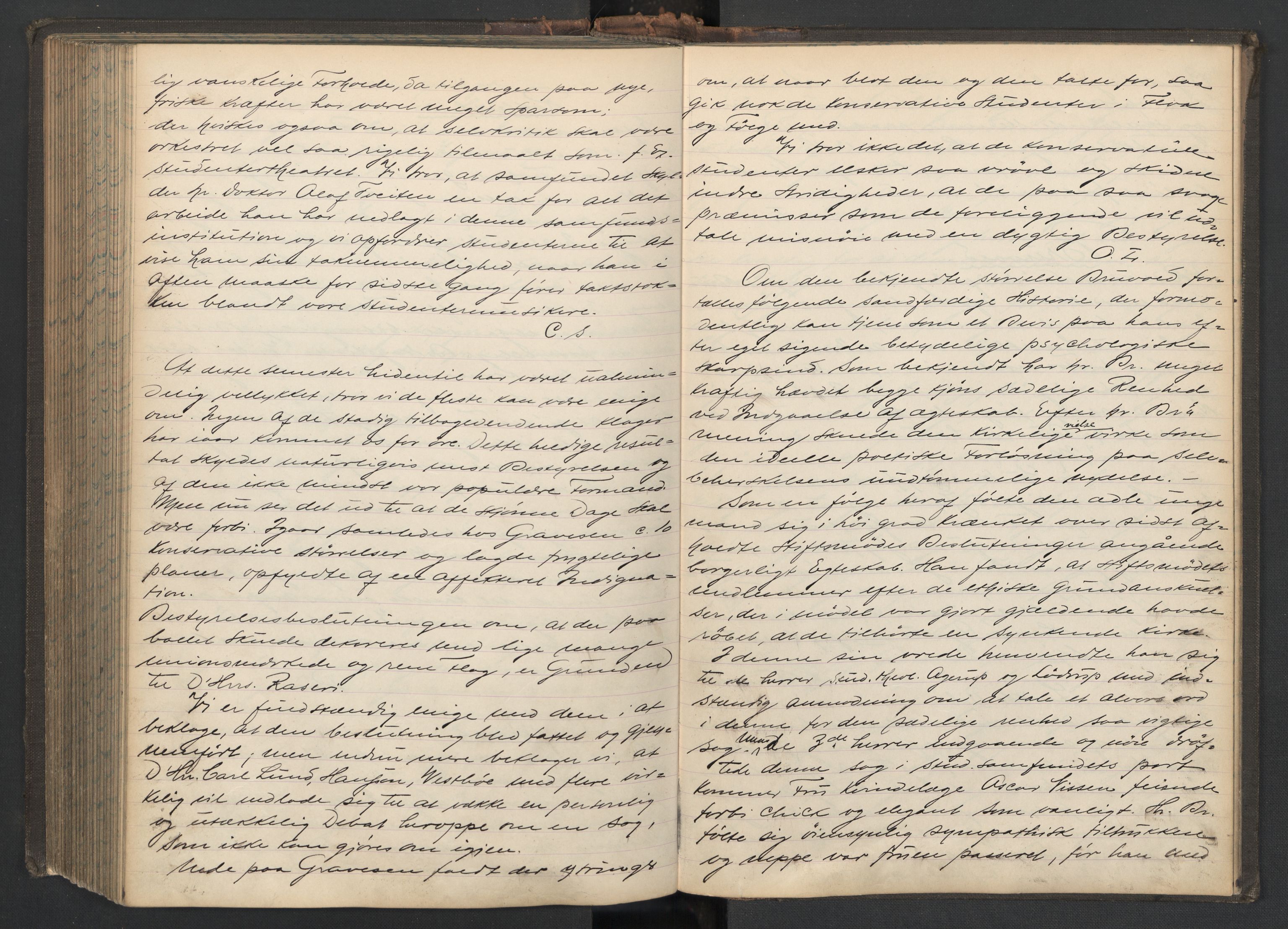 Det Norske Studentersamfund, AV/RA-PA-1322/X/Xa/L0014/0001: -- / Samfundsbladet/Studentersamfundets Avis, 1895-1897, s. 520-521