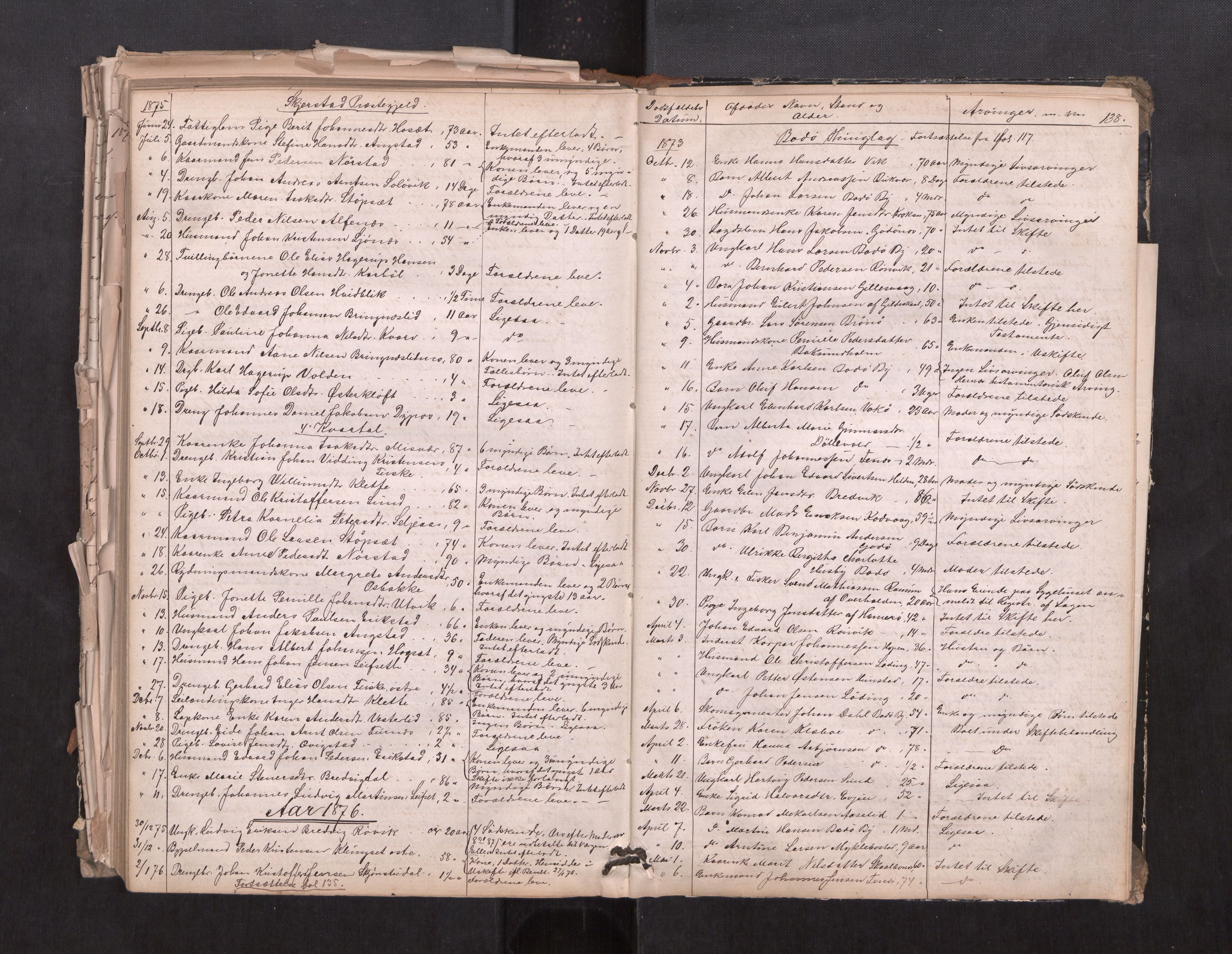 Salten sorenskriveri, AV/SAT-A-4578/1/3/3L/L0001: Dødsfallprotokoll, 1863-1876, s. 138