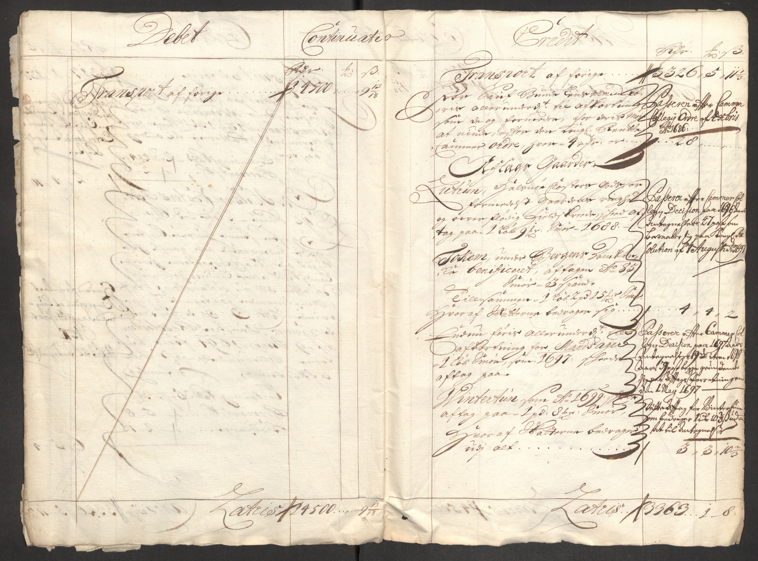 Rentekammeret inntil 1814, Reviderte regnskaper, Fogderegnskap, AV/RA-EA-4092/R48/L2982: Fogderegnskap Sunnhordland og Hardanger, 1704, s. 19