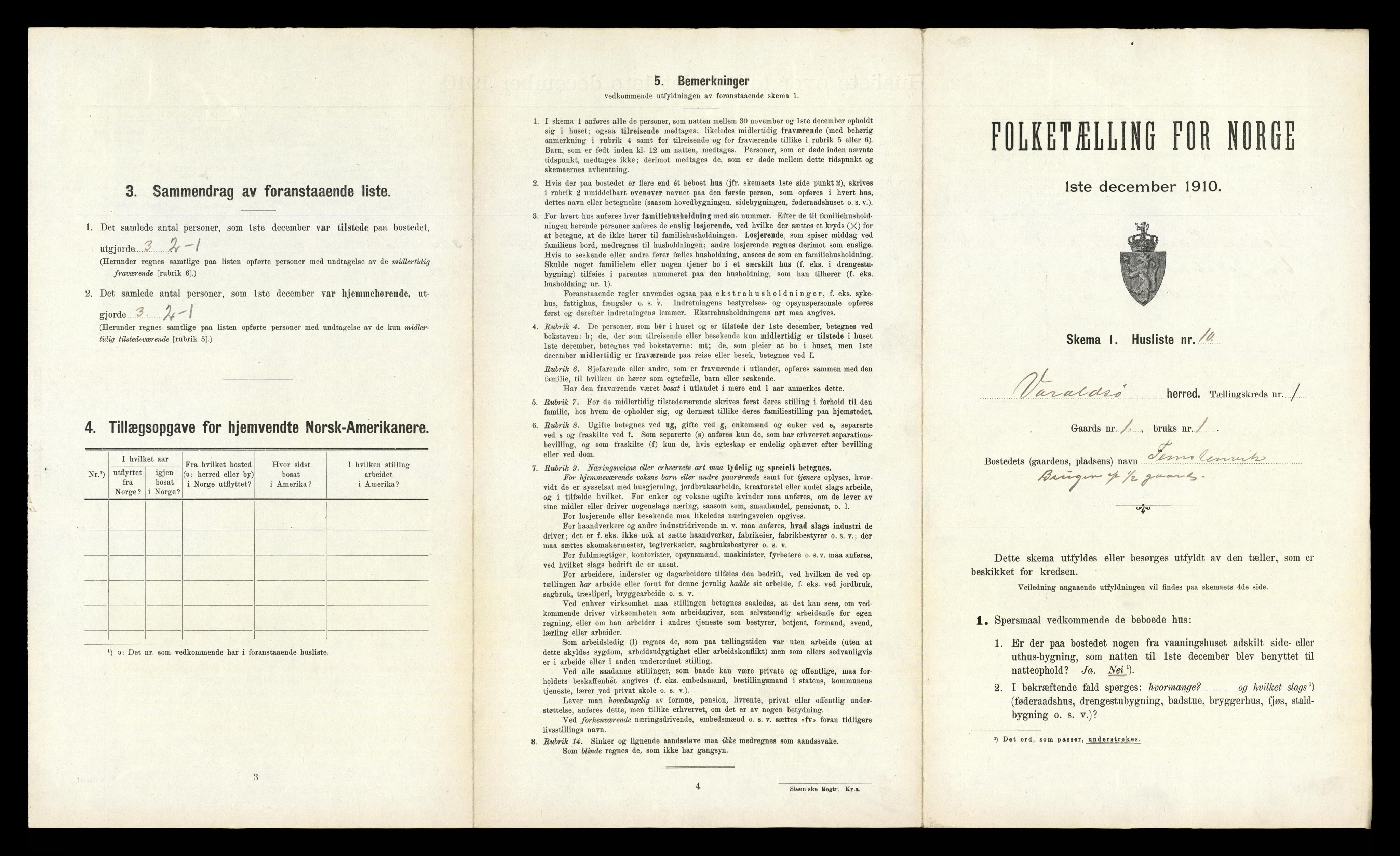 RA, Folketelling 1910 for 1225 Varaldsøy herred, 1910, s. 41