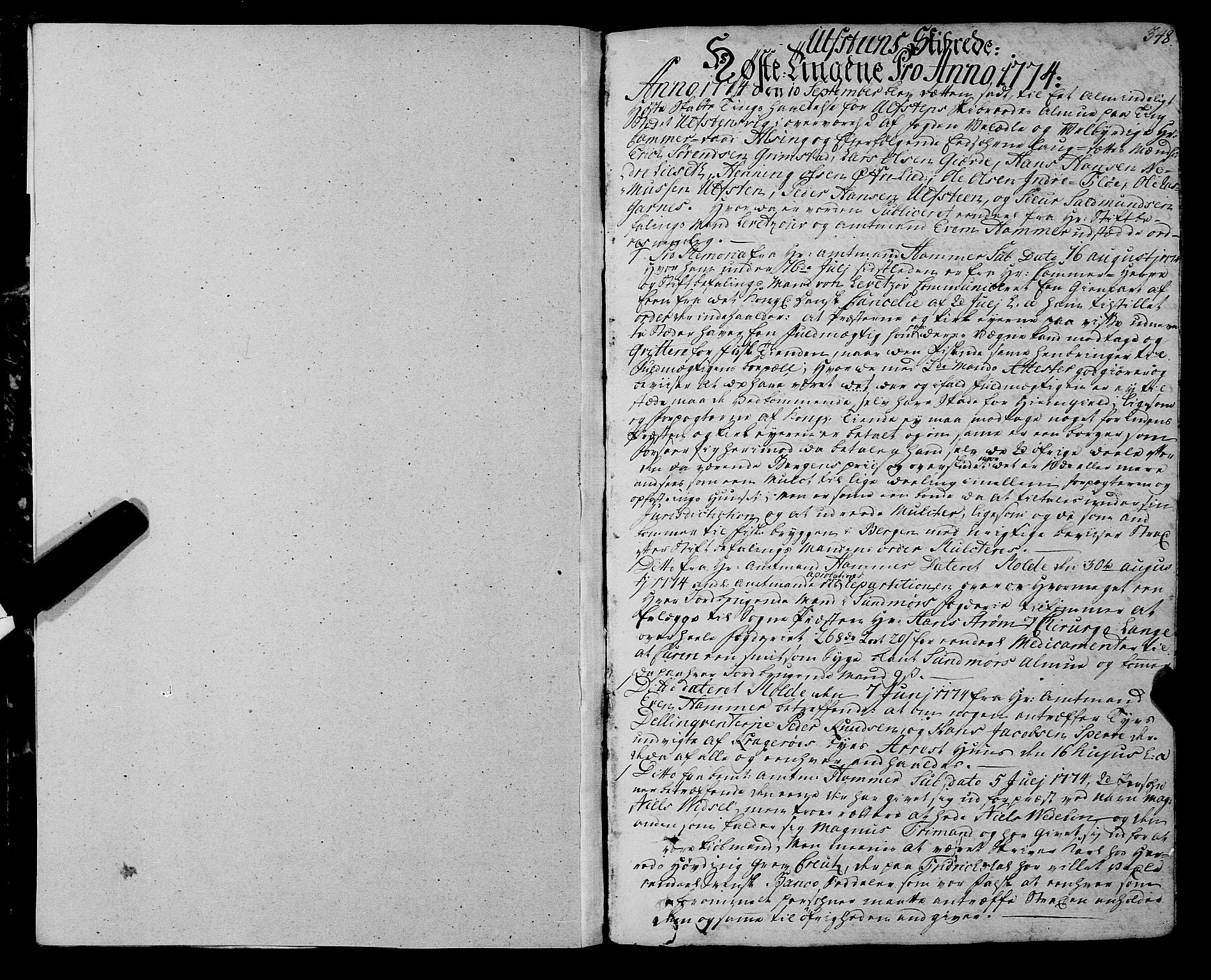 Sunnmøre sorenskriveri, AV/SAT-A-0005/1/1A/L0041: Tingbok 35B, 1774-1777, s. 347b-348a