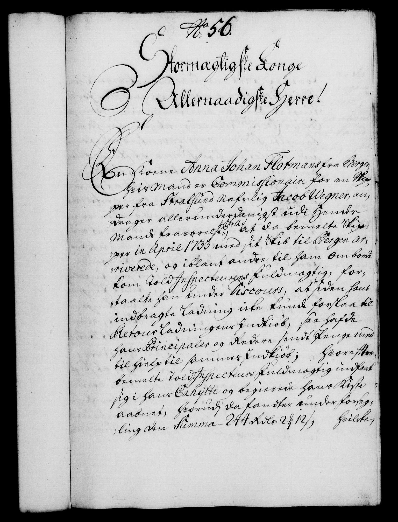 Rentekammeret, Kammerkanselliet, RA/EA-3111/G/Gf/Gfa/L0017: Norsk relasjons- og resolusjonsprotokoll (merket RK 52.17), 1734, s. 292