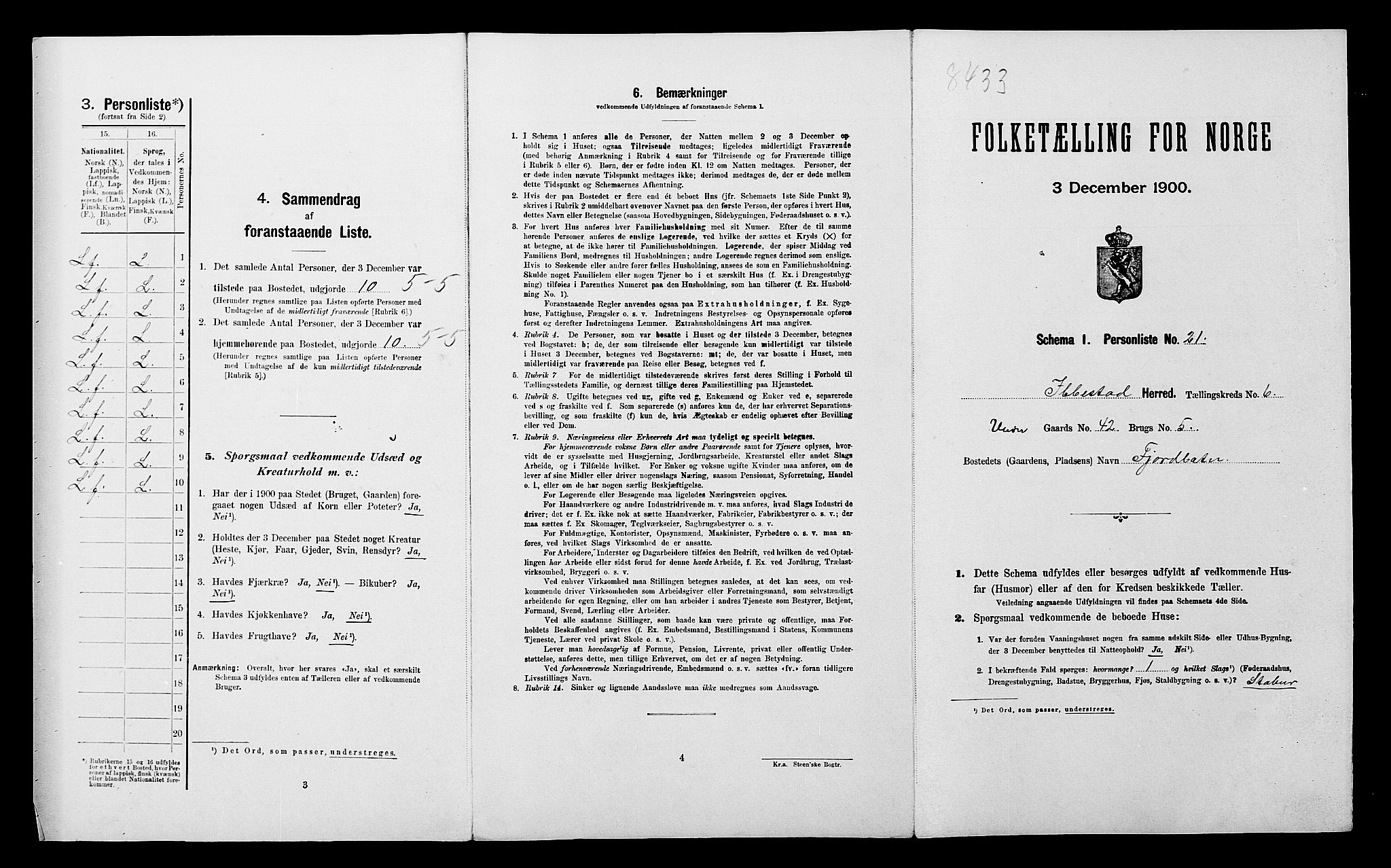 SATØ, Folketelling 1900 for 1917 Ibestad herred, 1900, s. 888