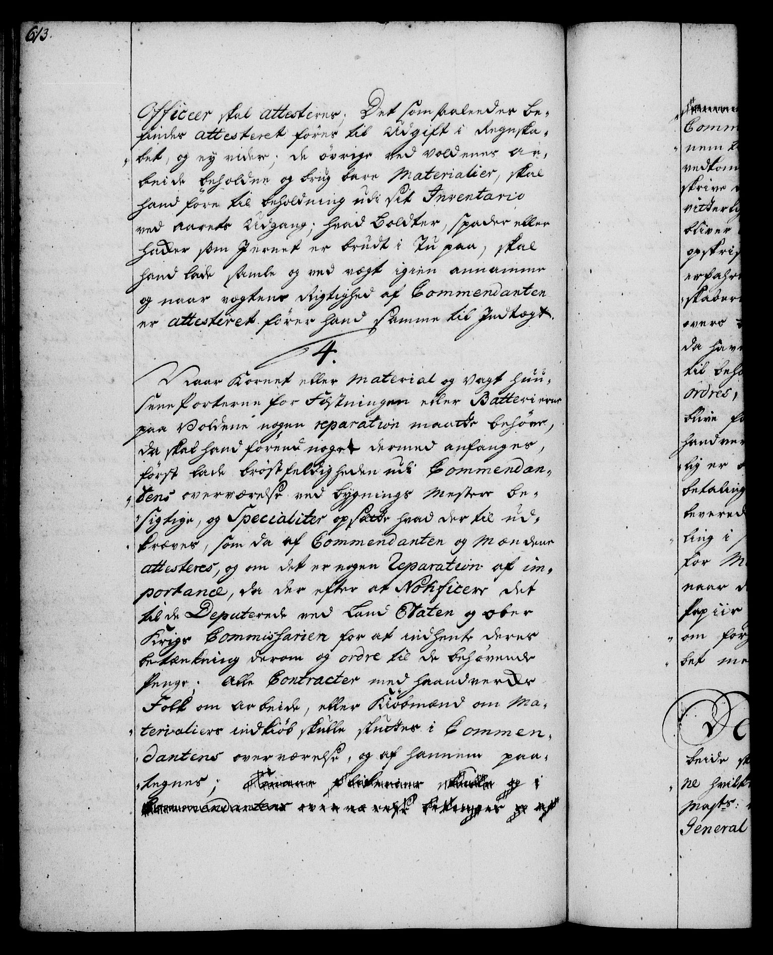 Rentekammeret, Kammerkanselliet, RA/EA-3111/G/Gg/Ggi/L0002: Norsk instruksjonsprotokoll med register (merket RK 53.35), 1729-1751, s. 613
