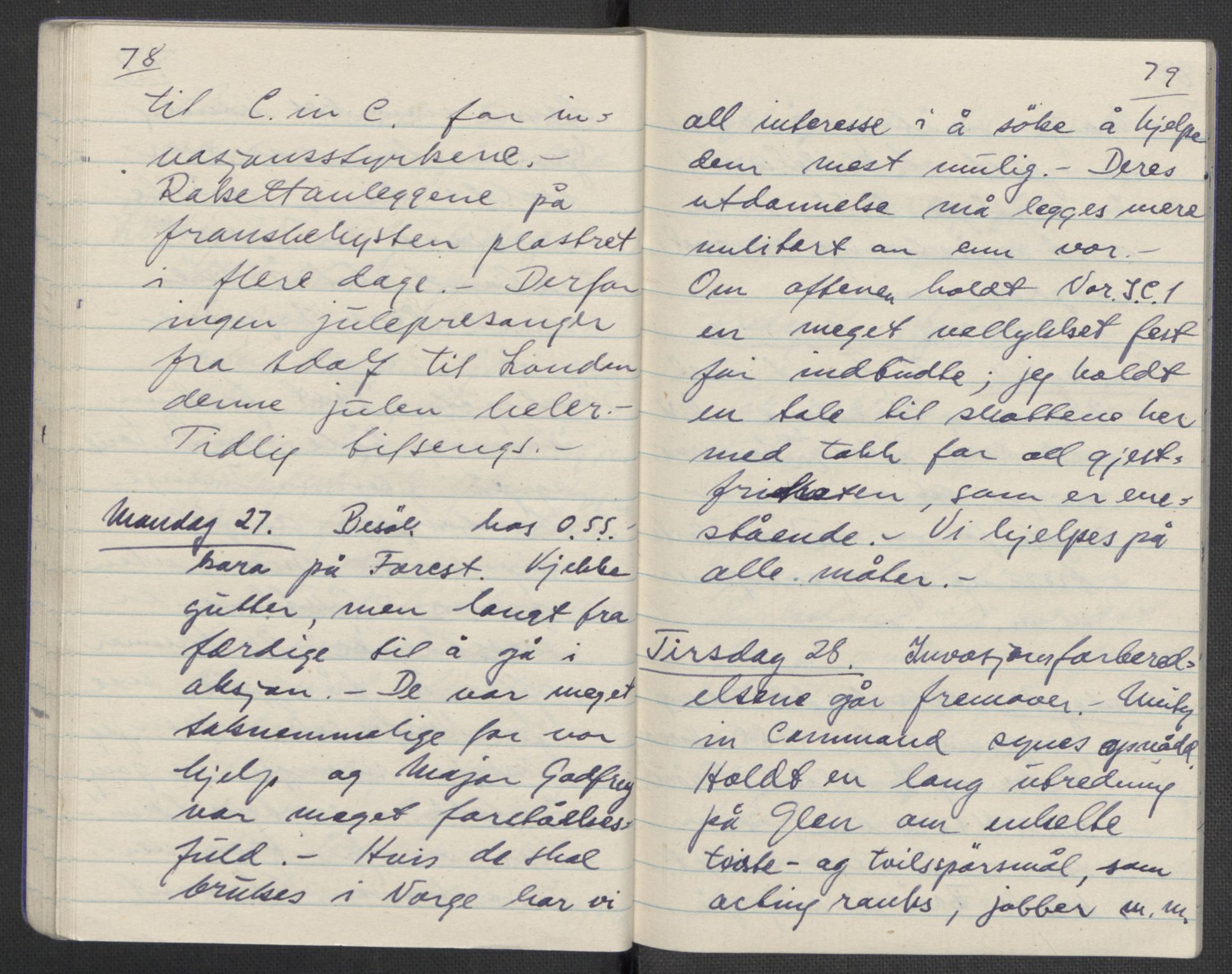 Tronstad, Leif, AV/RA-PA-0354/F/L0001: Dagbøker, 1941-1945, s. 599