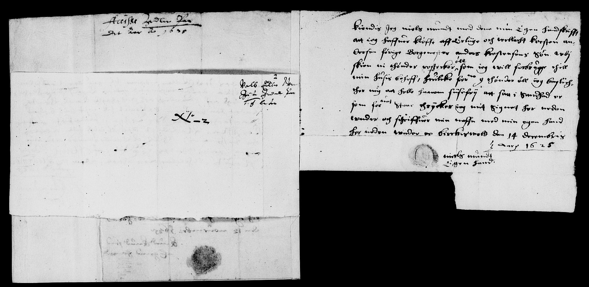 Rentekammeret inntil 1814, Reviderte regnskaper, Lensregnskaper, AV/RA-EA-5023/R/Rb/Rbp/L0010: Bratsberg len, 1625-1627